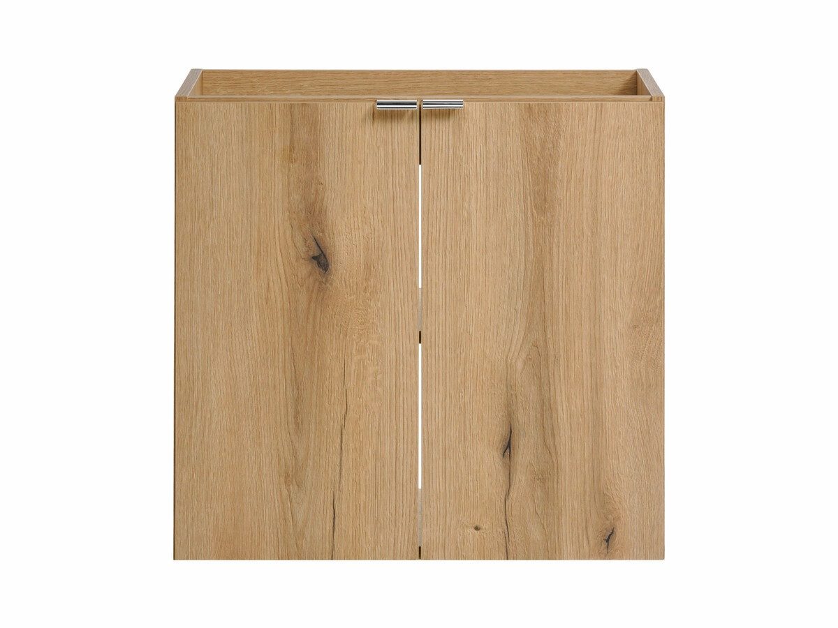 ROYAL24_MARKT Waschbeckenunterschrank - Nova Oak N BM257 – Erhältlich in 3 Arbeitsplattenfarben 140 cm (Waschbeckenunterschrank, 4-St., Premium - Nova Oak N) Premium – Zeitlos – Edel.