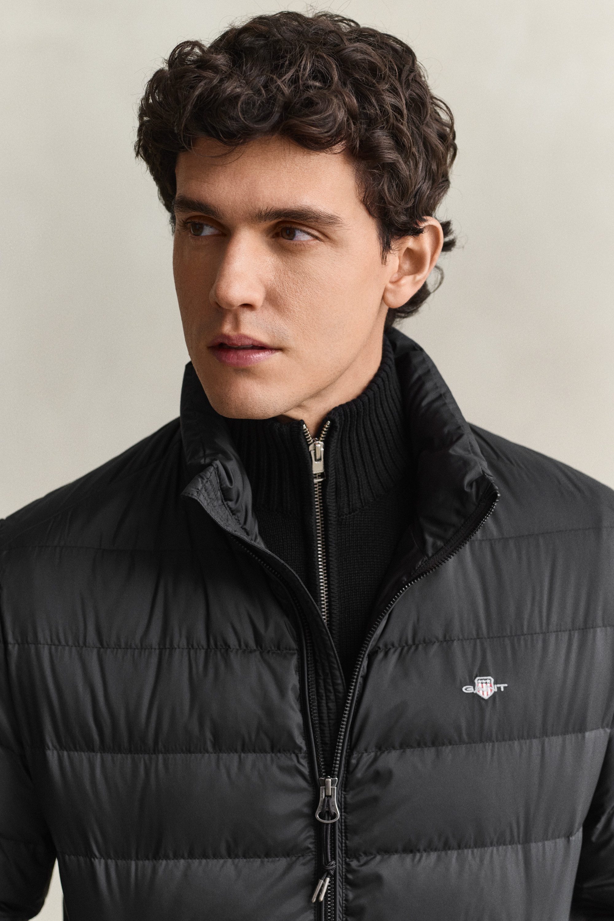 Gant Steppjacke LIGHT DOWN JACKET Regular fit mit Stehkragen