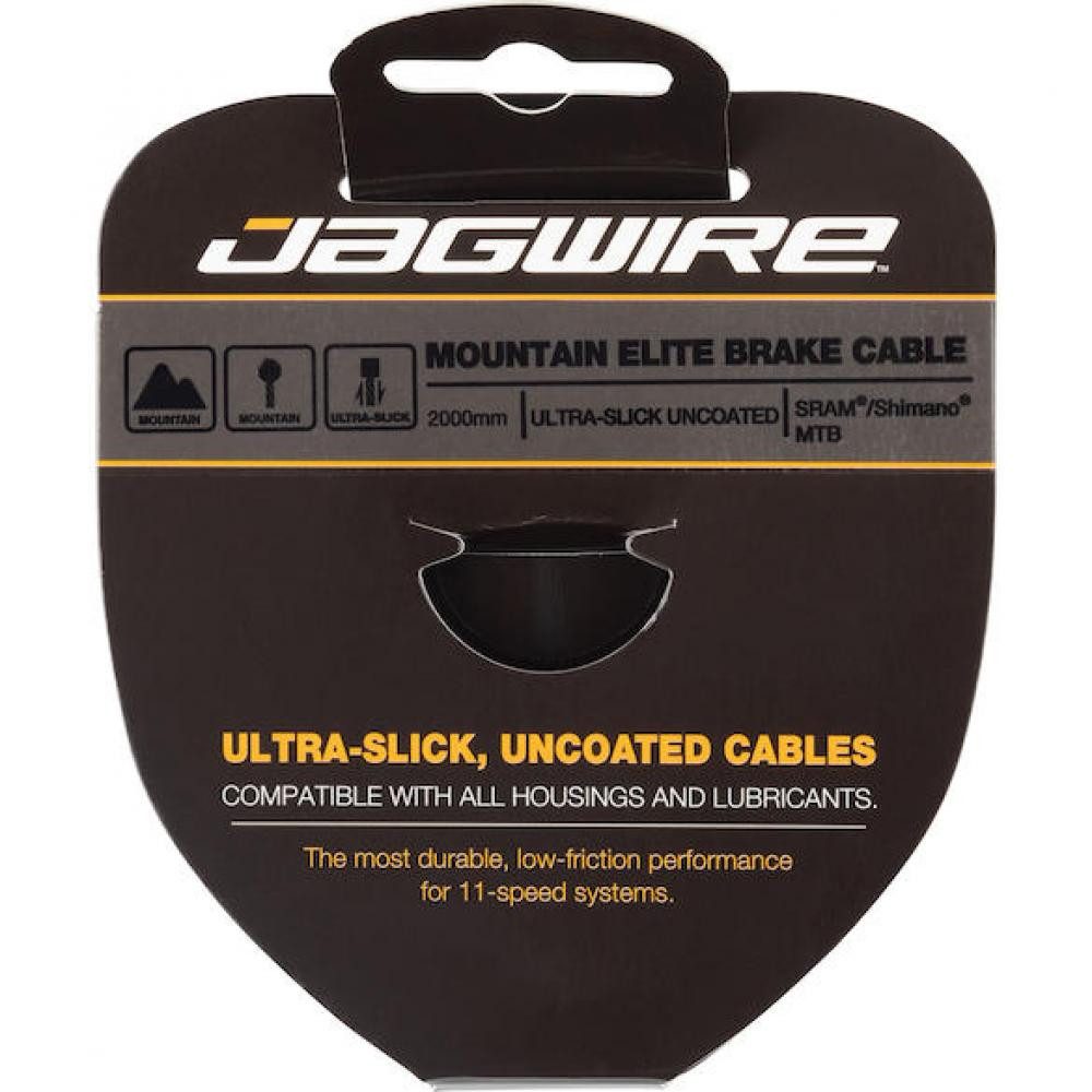 Jagwire Bremszug Jagwire Bremszug Mountain Elite Ultra-Slick polished 1.5 x 2000 mm Sil