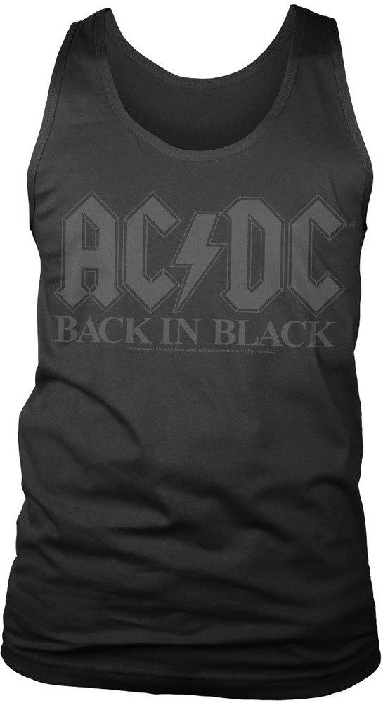 AC/DC T-Shirt Back In Black Tank günstig online kaufen