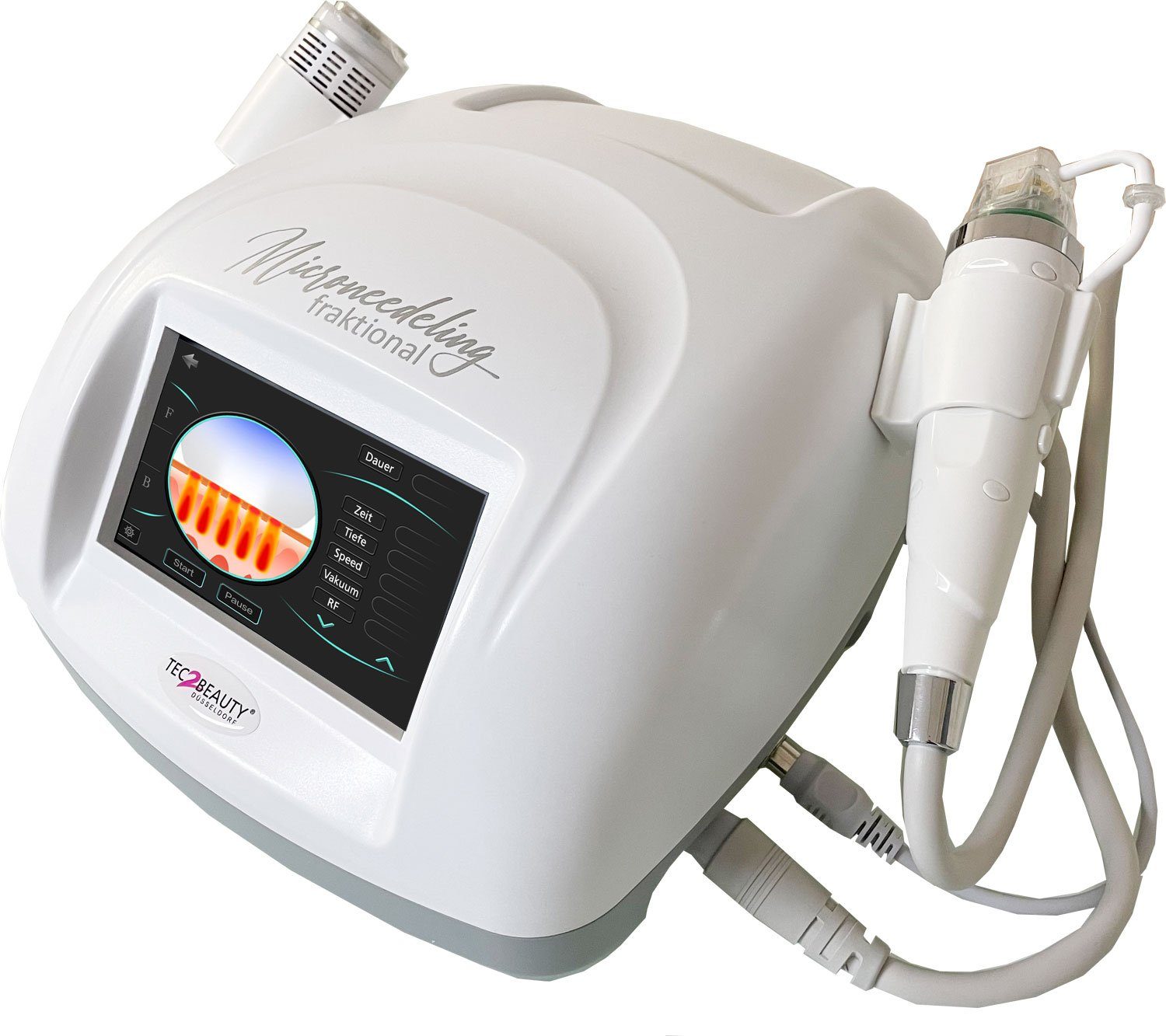 - Fraktional-Mikroneedling Tec2Beauty Radiofrequenz, 2-tlg. mit Beauty-Multigerät Nadeln