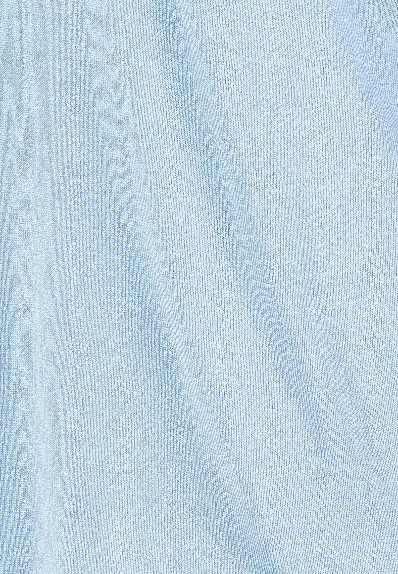 Stitch & Soul light-blue Basic Strickpullover Feinstrickpullover