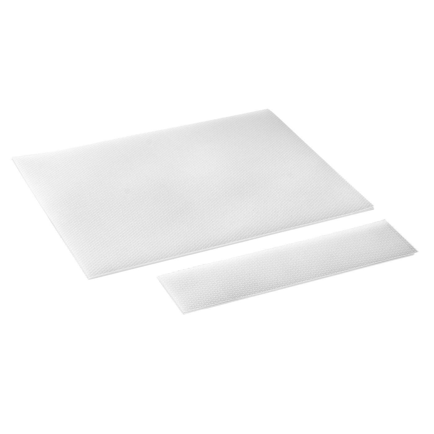 Betty Bossi Schubladenmatte Kühlschrankmatte 8er Set Schubladenmatte (Set, 8 St., 4x Kühlschrankmatte breit 50x40cm, 4x Kühlschrankmatte schmal 40x10 cm), Individuell zuschneidbar, Hitzebeständig bis 80° C, Mehrweg
