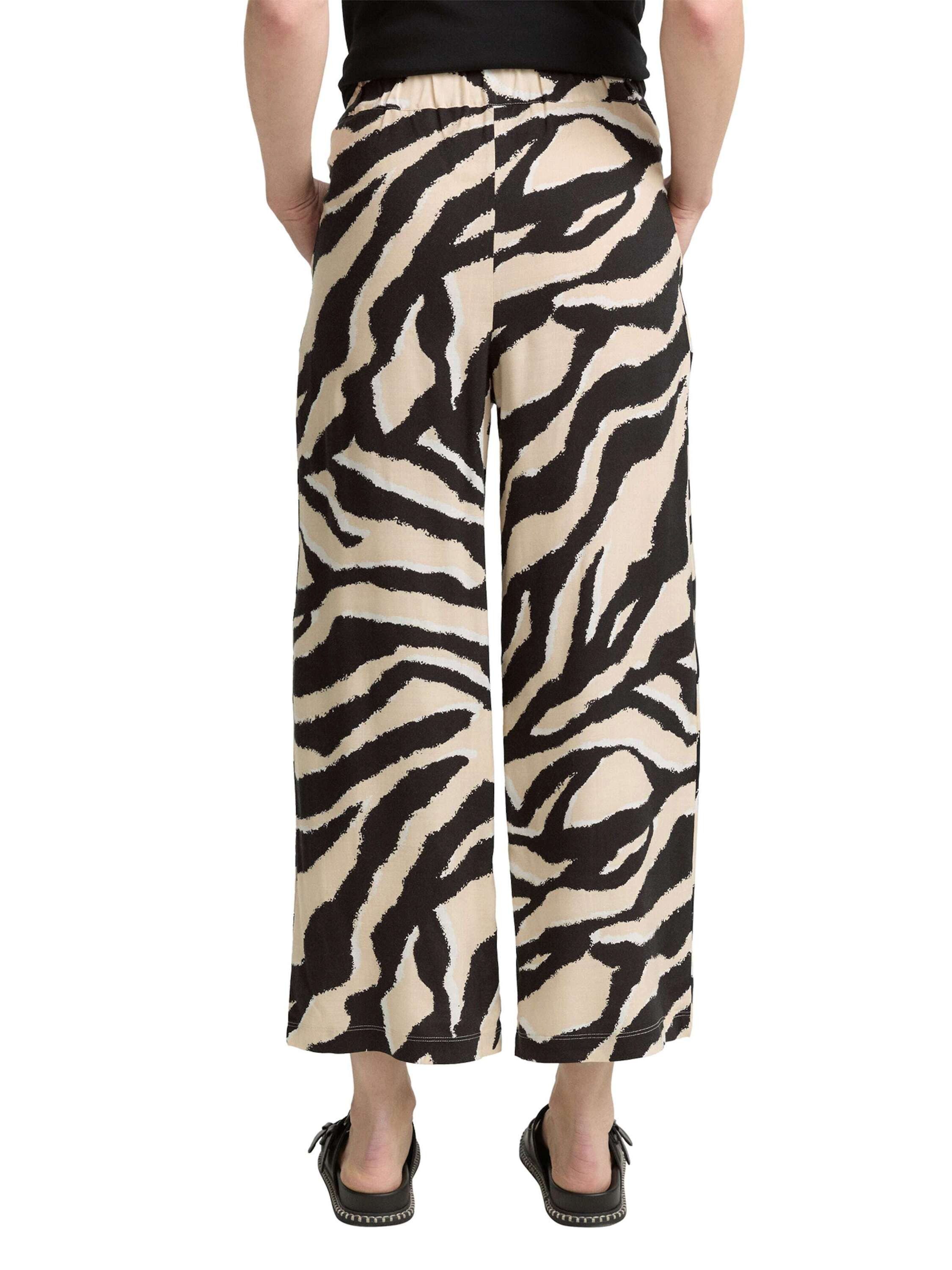 TOM TAILOR 7/8-Hose (1-tlg) Drapiert/gerafft