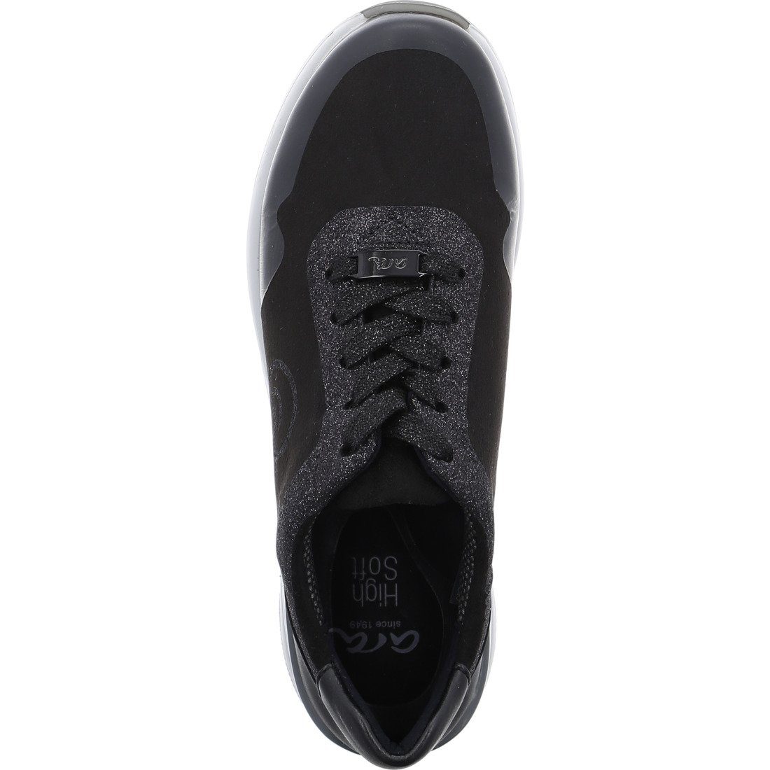Schuhe, Nara 043790 Ara Synthetik schwarz - Damen Schnürschuh Schnürschuh Ara