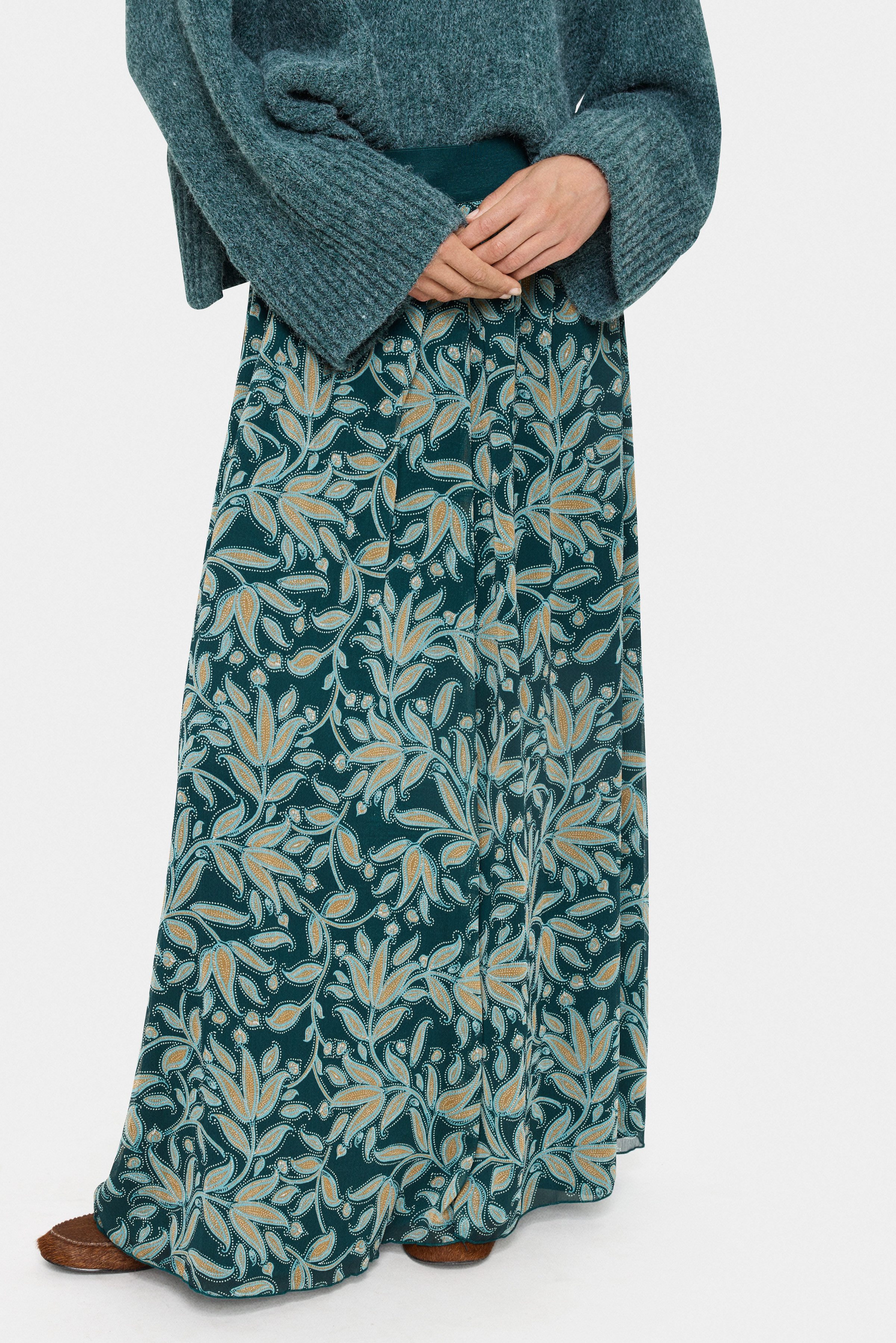 Saint Tropez Maxirock MiljaSZ Crinkle Maxi Skirt günstig online kaufen