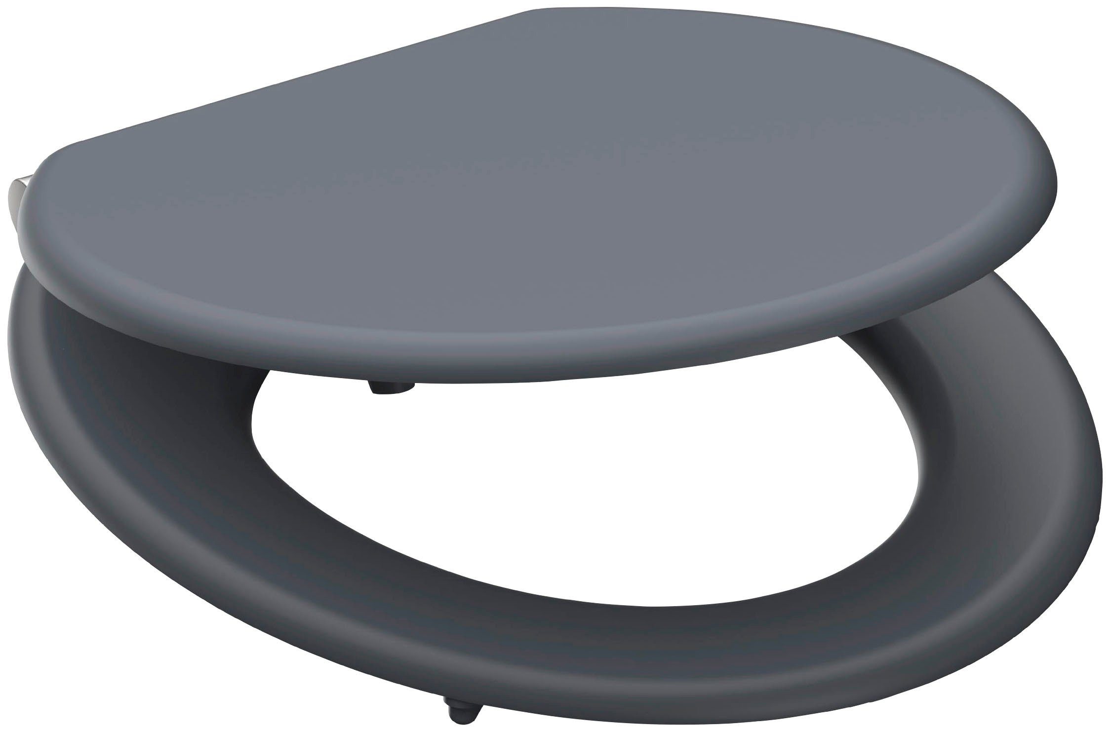 Schütte WC-Sitz SPIRIT GREY, Toilettendeckel, mit Absenkautomatik günstig online kaufen