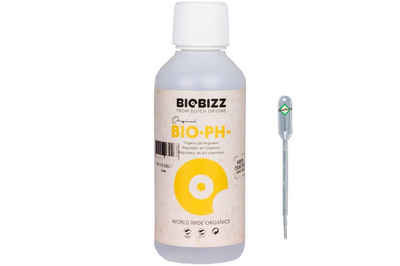 Weedness Pflanzendünger BioBizz Bio pH- Minus Flüssig pH-Heber Grow Anbau Dünger, 250 ml