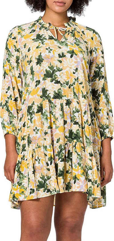 Mavi Sommerkleid SAGE Romantic floral printed Midi Kleid Kurzes Kleid mit Blusenkragen