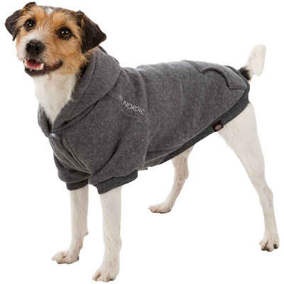 TRIXIE Tierpullover Be Nordic - Hoodie Flensburg für den Hund, mit Klettverschluss im Bauchbereich