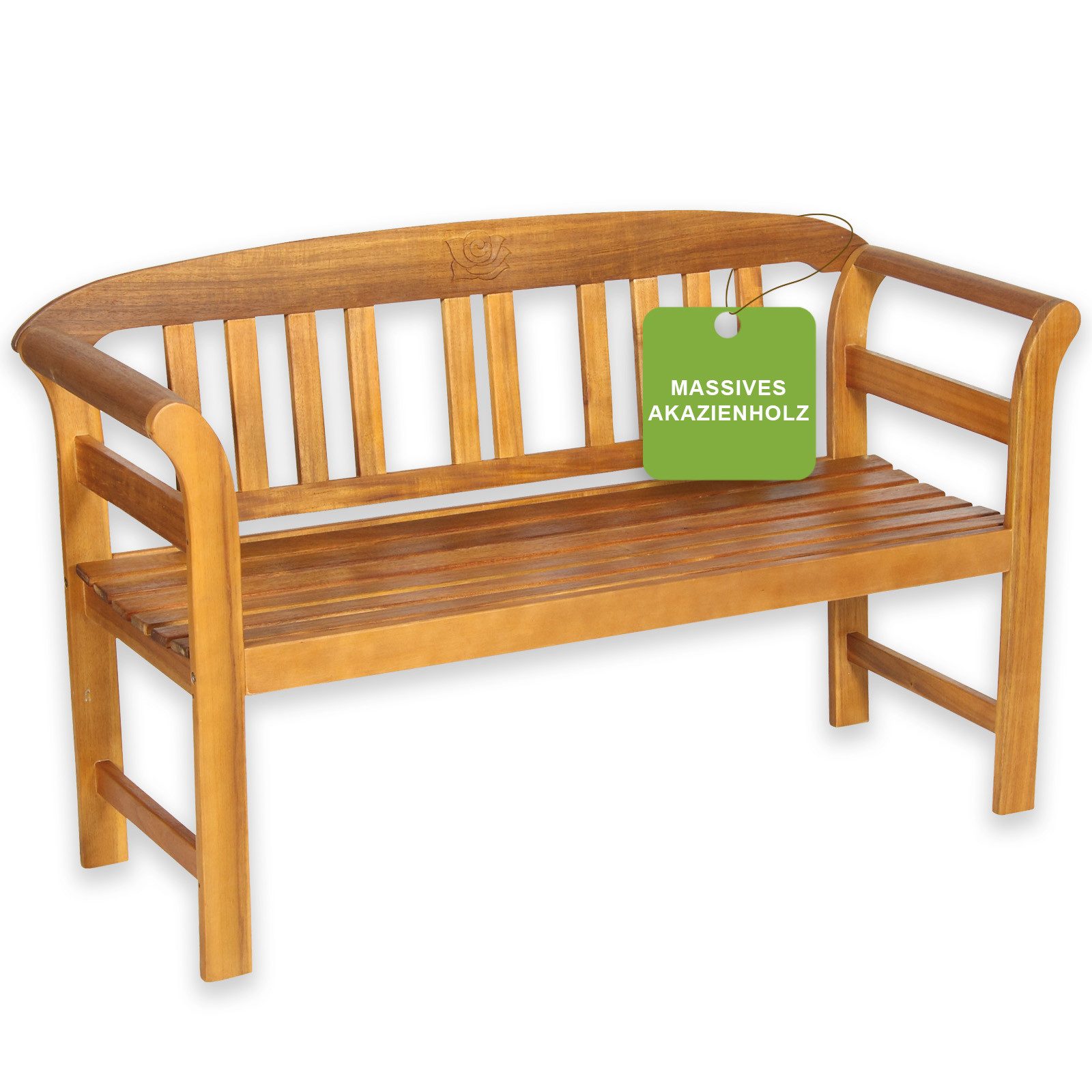acamp Sitzbank Gartenbank 2-Sitzer, Wetterfest, FSC®-zertifiziertem Akazien günstig online kaufen