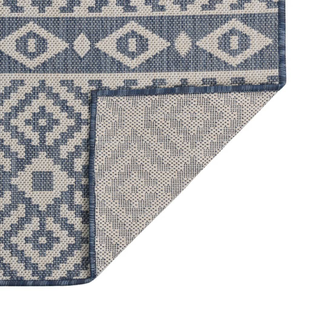 vidaXL Teppich Outdoor-Teppich Flachgewebe 80x150 cm günstig online kaufen