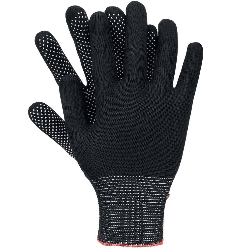 Glovex Arbeitshandschuh-Set 12 Paar Mechanikerhandschuhe Schutzhandschuh Noppen Arbeitshandschuhe