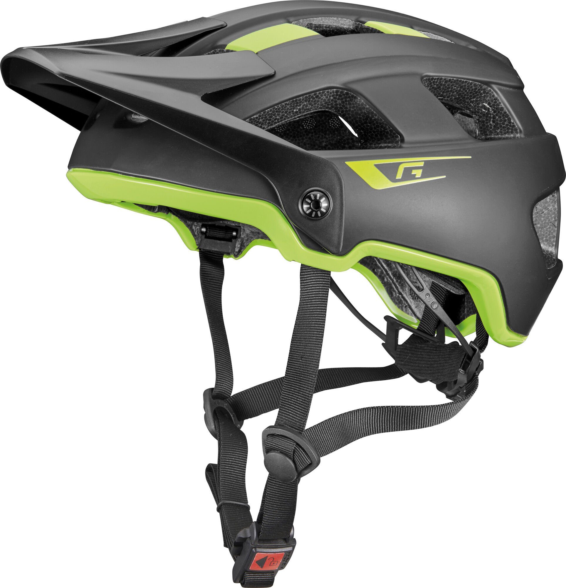 GENESIS Fahrradhelm Genesis EVO Leader Radhelm SCHWARZ/LIME