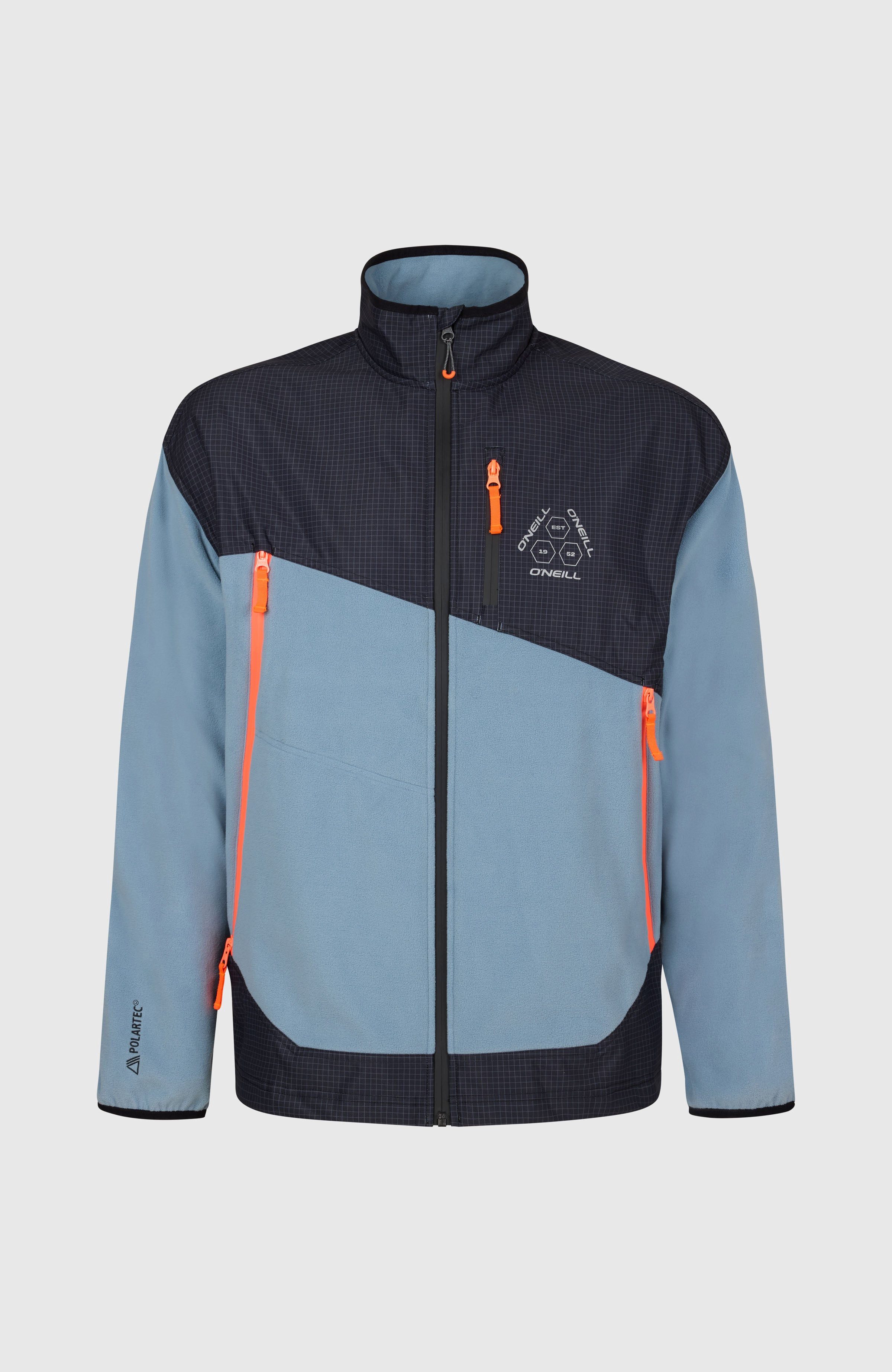 O'Neill Fleecejacke FWC'Peak POLARTEC FIRE FZ HYPERFLEE mit Hybriddesign, schnell trocknend, atmungsaktiv, weite Passform