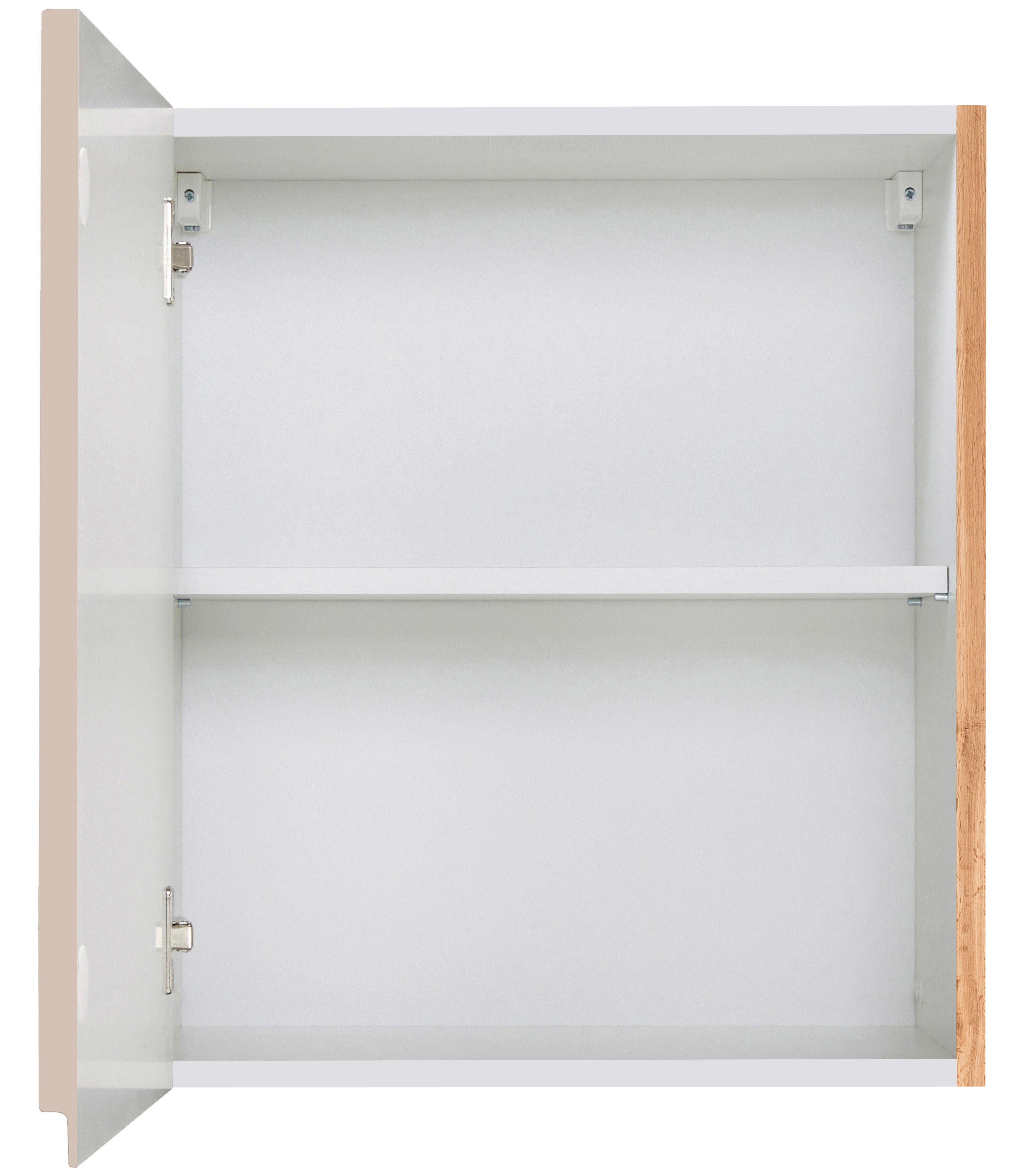 KOCHSTATION Hängeschrank KS-Virginia,neu in verbesserter Ausführung (Stauraum, Softclose) Breite 50 cm, 1 Tür, gedämpfte Scharniere – Bild 5 von 5