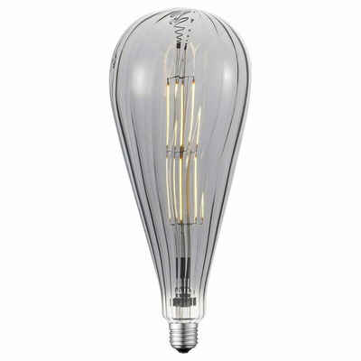 click-licht LED-Leuchtmittel LED Filament Цибулини in Grau-Transparent E27 Spezialform 6W 2700K, E27, warmweiss