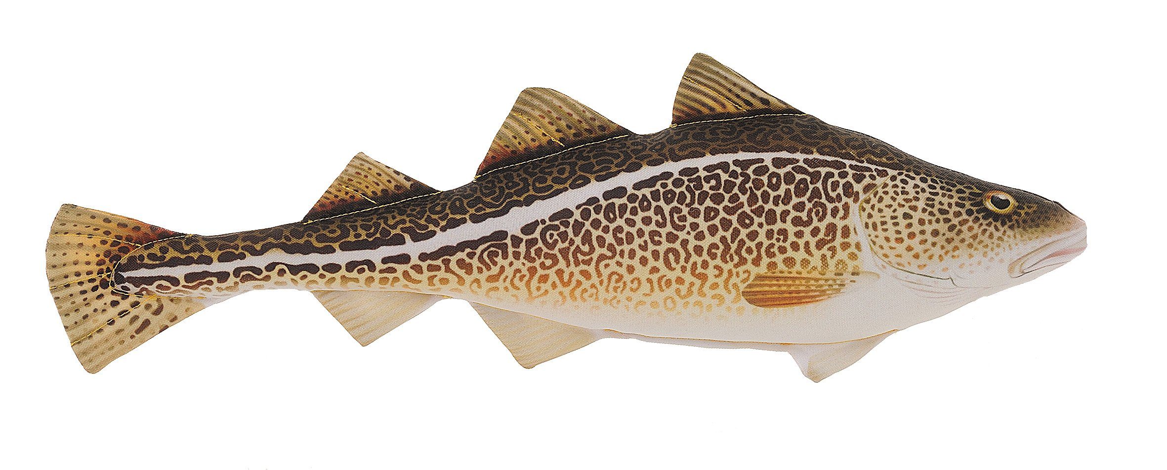 GABY Kuscheltier GABY fish pillows - Kissen - Dorsch - 32 cm