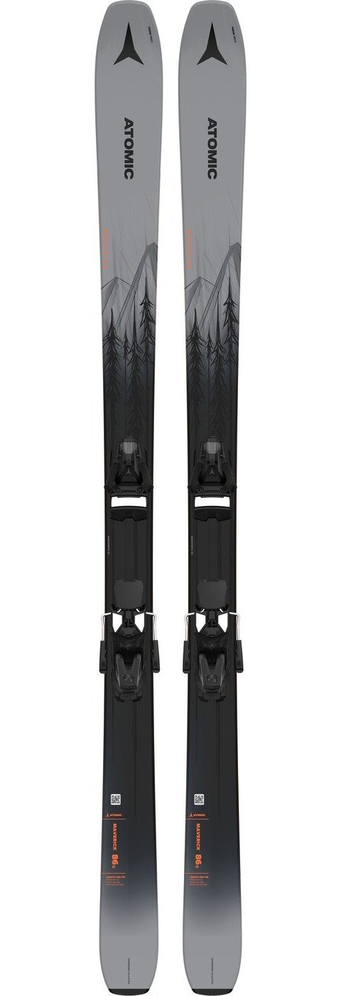 Atomic Allmountaincarver MAVERICK 88 TI + STR 14 GW GRE GREY METALLIC/BLACK/ORANGE