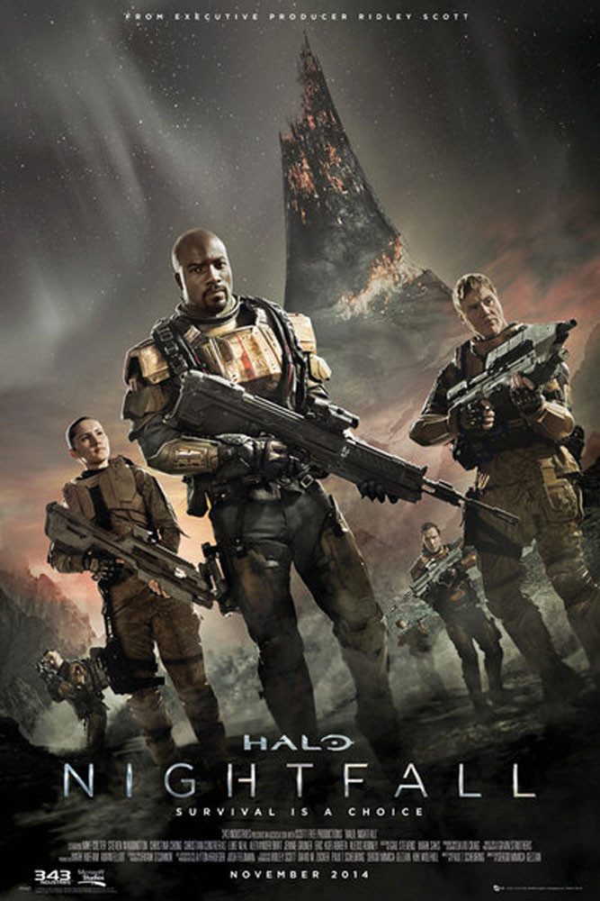Poster HALO - Poster - Nightfall - Key Art