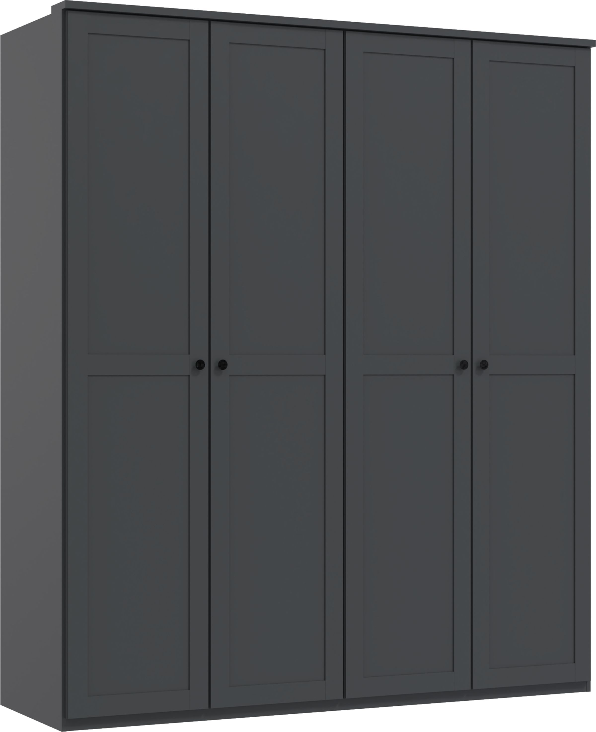 möbel-direkt.de Kleiderschrank Chalet in Grafit (komplett, 1-St., Schwebetürenschrank, Drehtürenschrank) Made in Germany