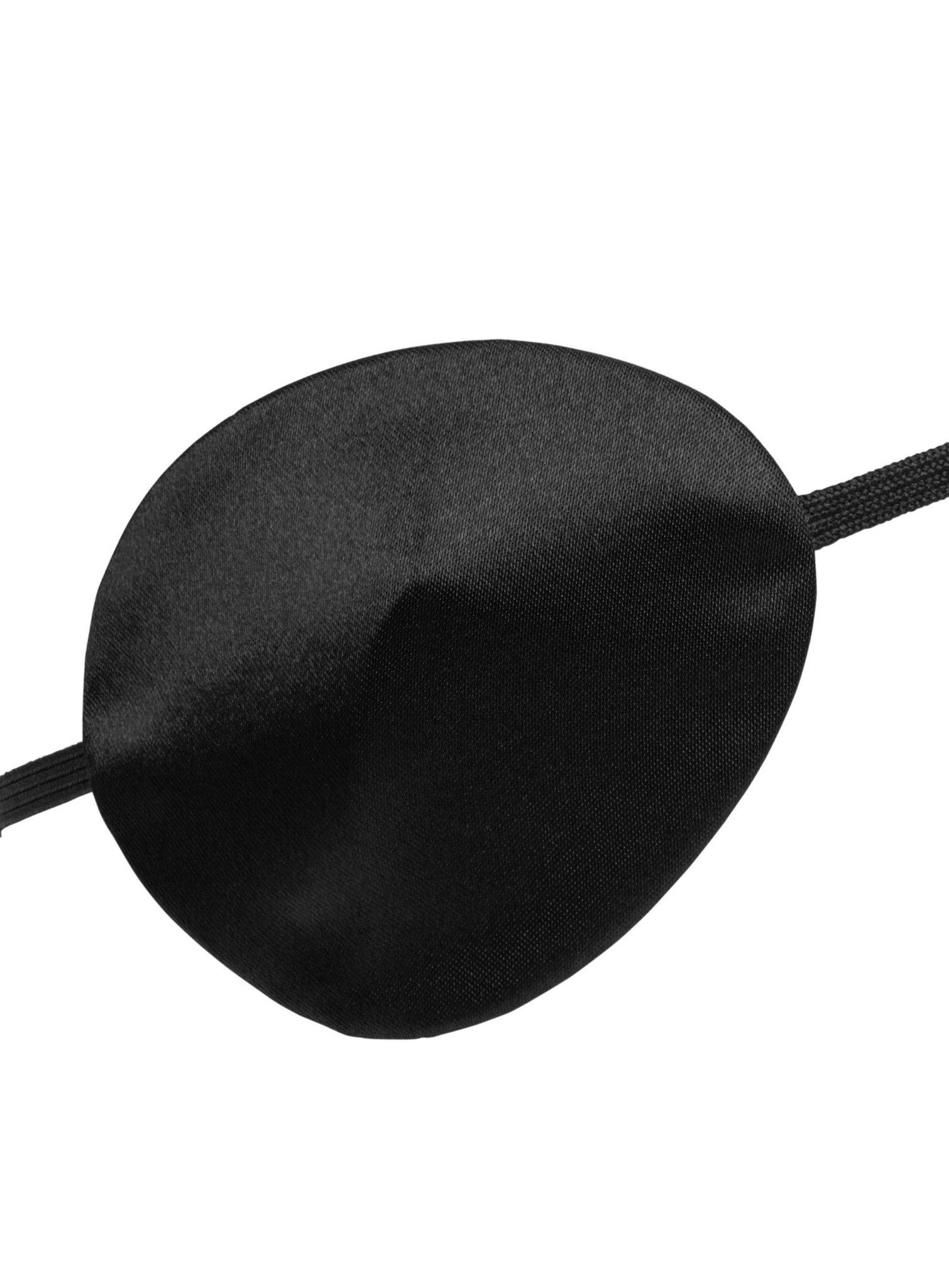 Underwraps Piraten-Kostüm Pirat Augenklappe aus Satin, Glänzende Augenklappe für kleine und große Seeräuber