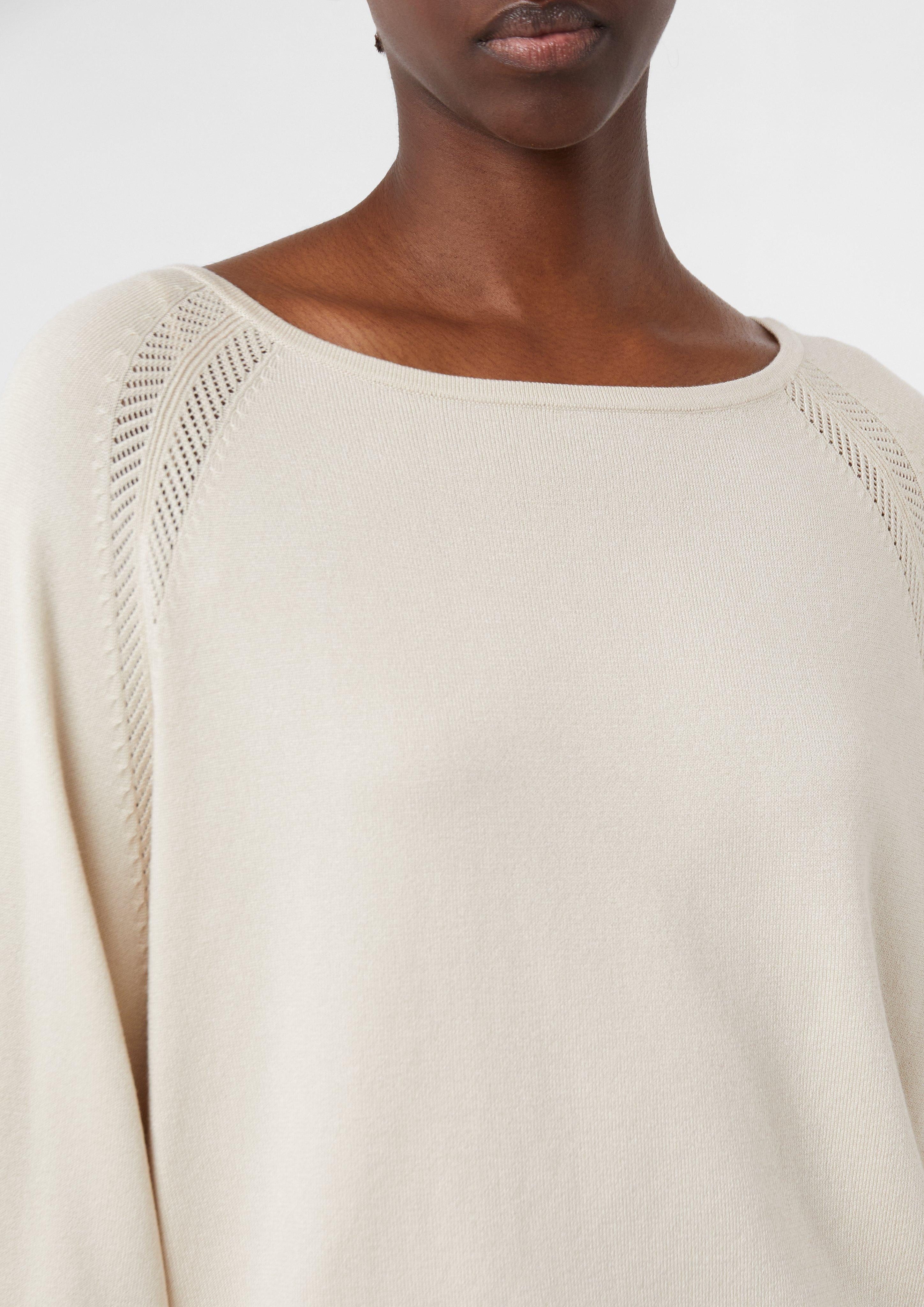 Comma 3/4 Arm-Pullover Ausgestellter Pullover aus günstig online kaufen