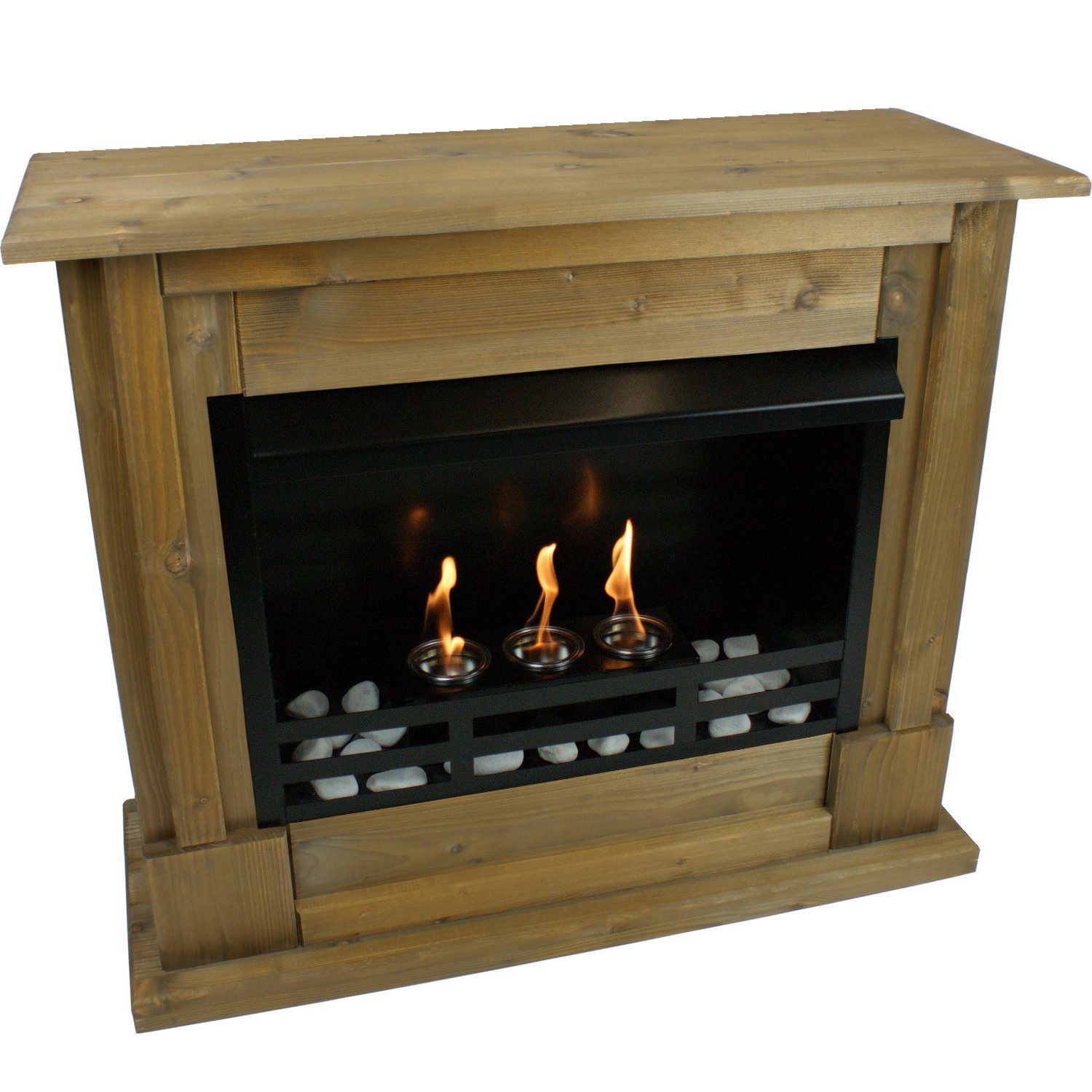 Kaminbau Mierzwa Echtfeuer-Dekokamin Rafael Premium, Farbwahl, Sicherheitsglas Wahl, Gelkamin, Ethanolkamin