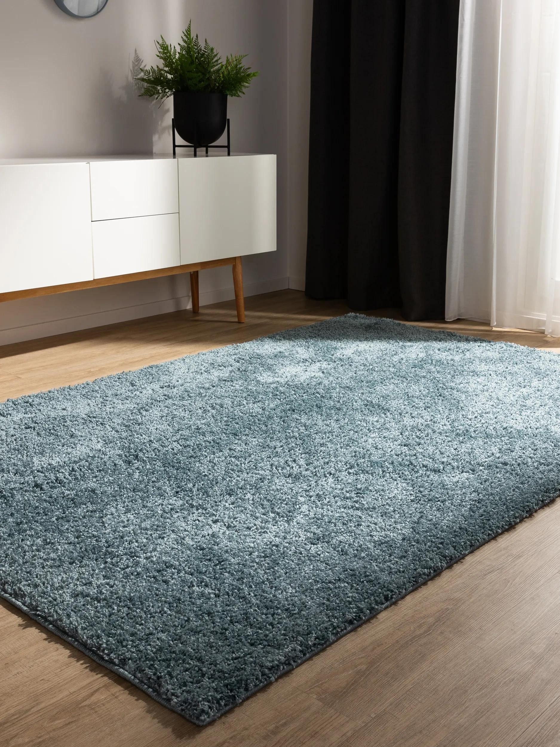 benuta Hochflor-Teppich Soho, rechteckig, Höhe: 31 mm, Kunstfaser, Berber, Ethno-Style, Wohnzimmer