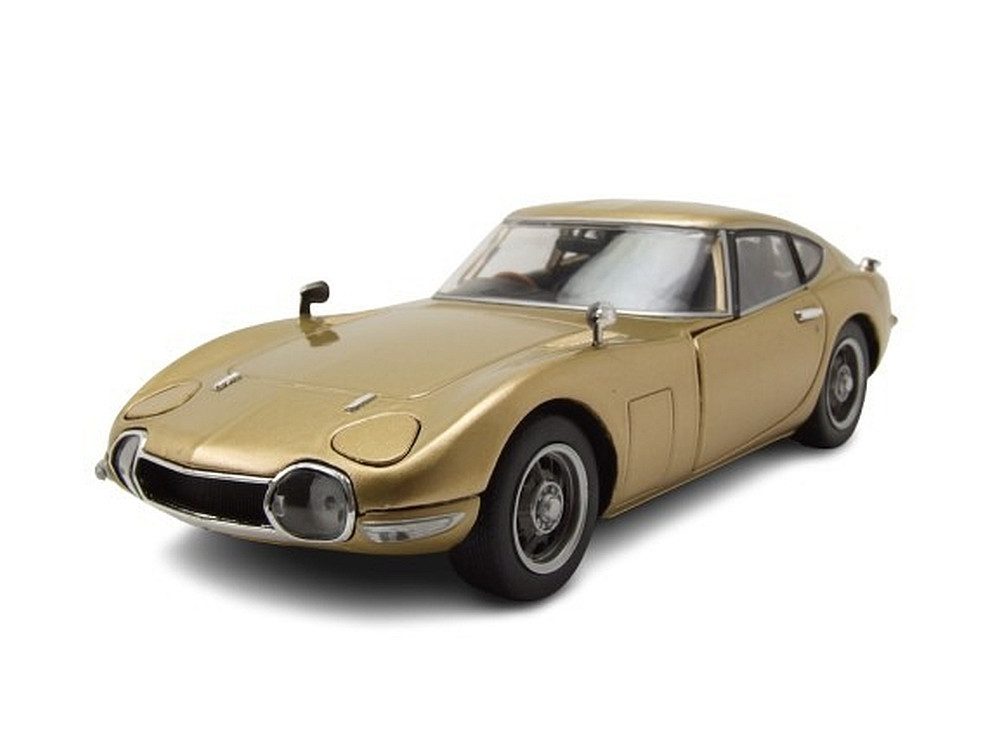 Whitebox Modellauto Toyota 2000 GT RHD 1967 beige metallic, Maßstab 1:24