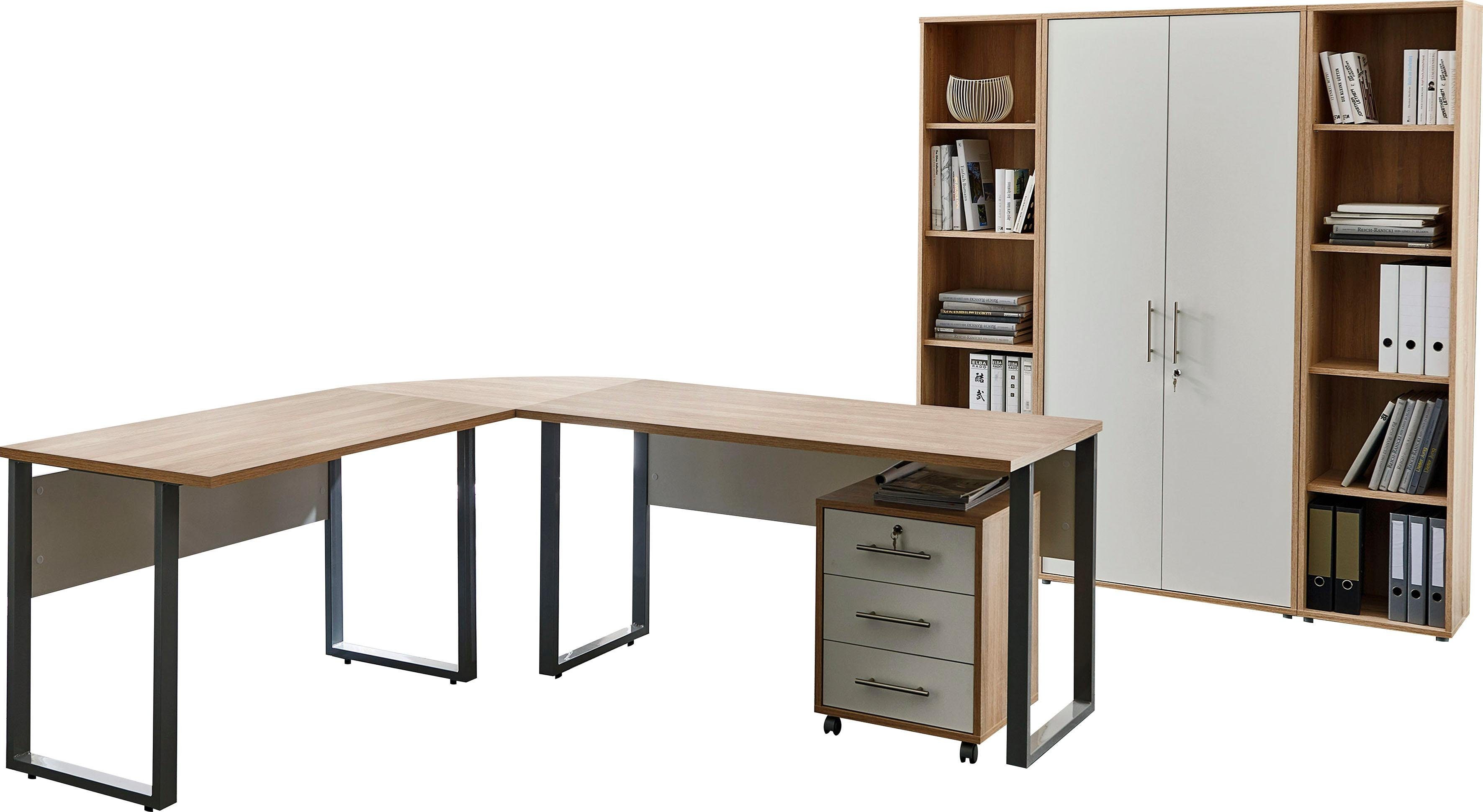 BMG Möbel Büromöbel-Set Tabor Office 3, günstig online kaufen