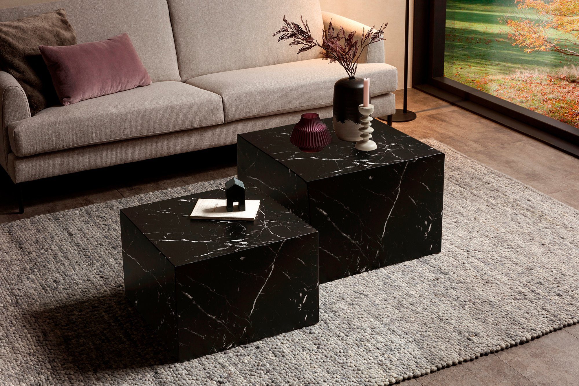 SalesFever Couchtisch Almeria - stilvoller Couch- günstig online kaufen