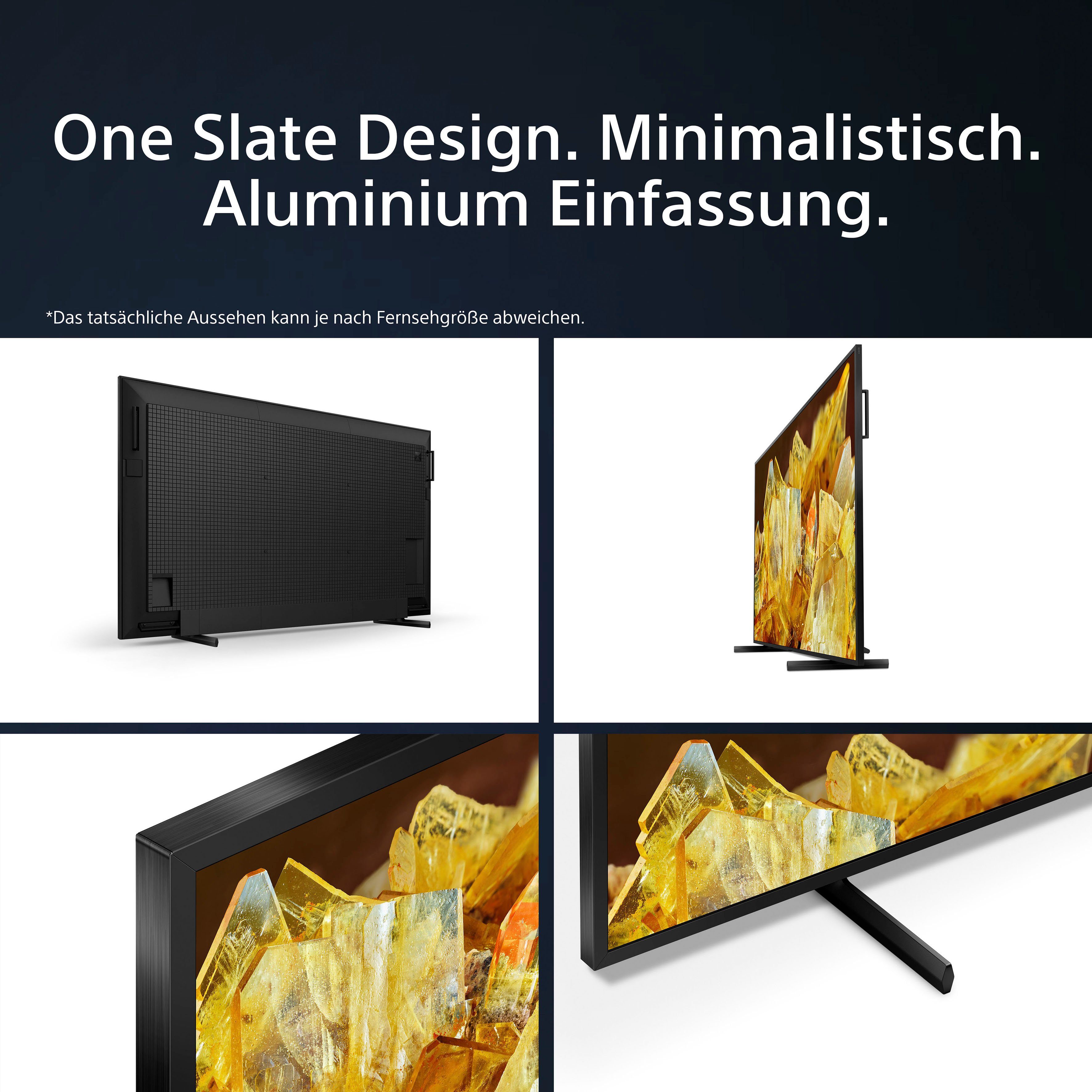 CORE, Google (139 PS5-Features) exklusiven cm/55 Zoll, TRILUMINOS XR-55X90L LED-Fernseher PRO, TV, HD, Sony BRAVIA 4K Android TV, Ultra Smart-TV, mit