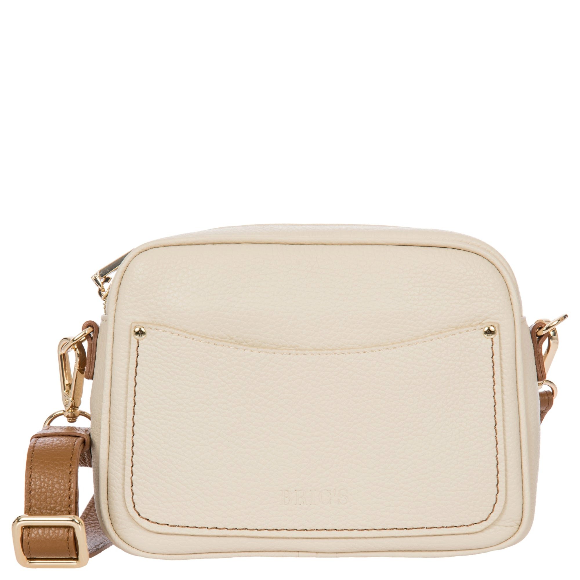 Bric's Umhängetasche Magnolia - Umhängetasche 23 cm (cream/caramel)