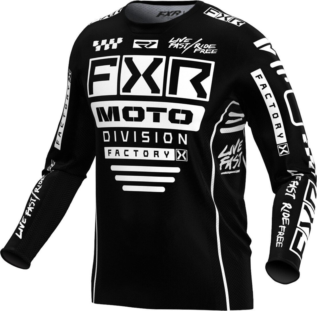 FXR Motorradhandschuhe Podium 2024 Youth Motocross Jersey