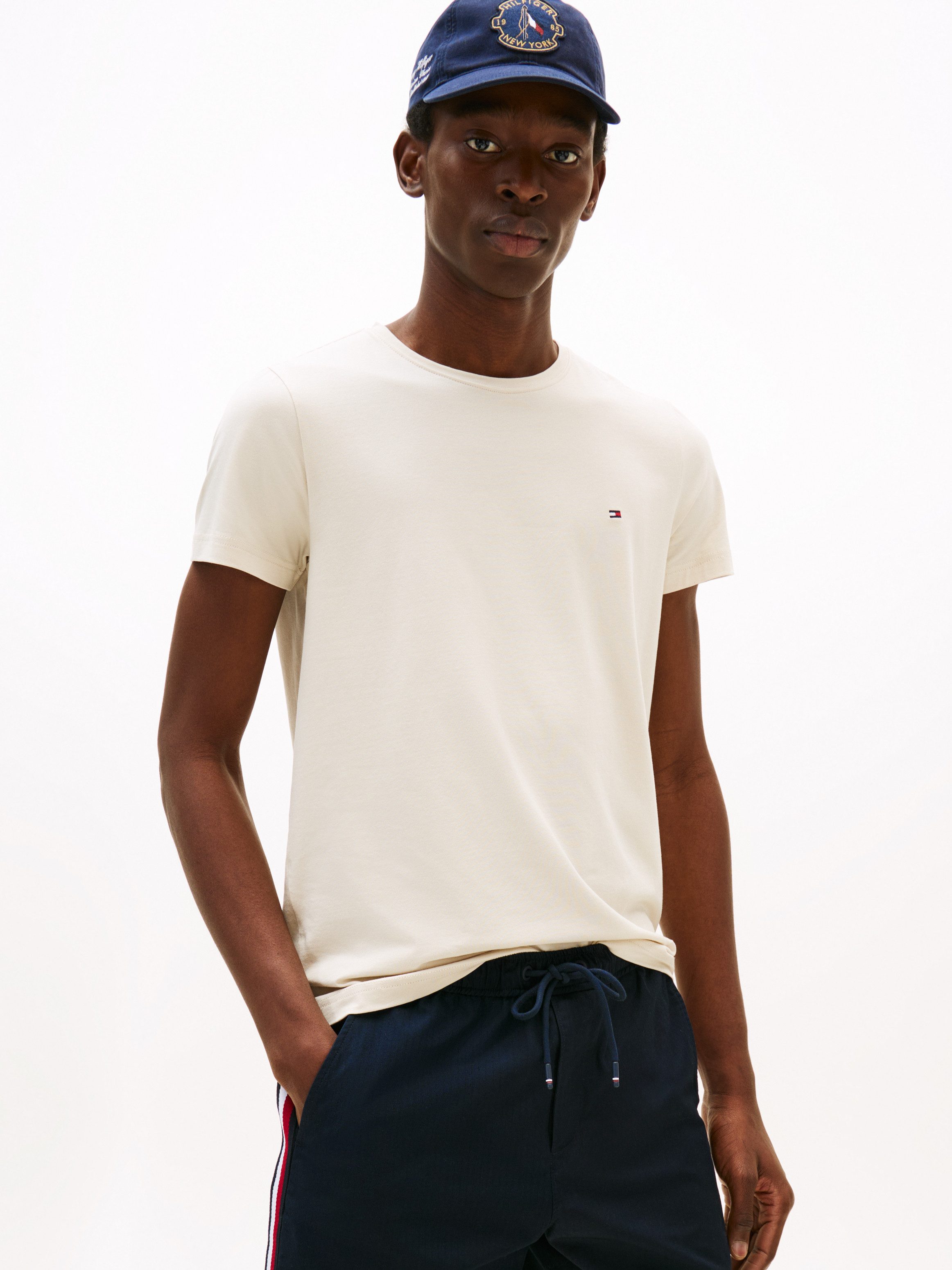 Tommy Hilfiger T-Shirt STRETCH SLIM FIT günstig online kaufen