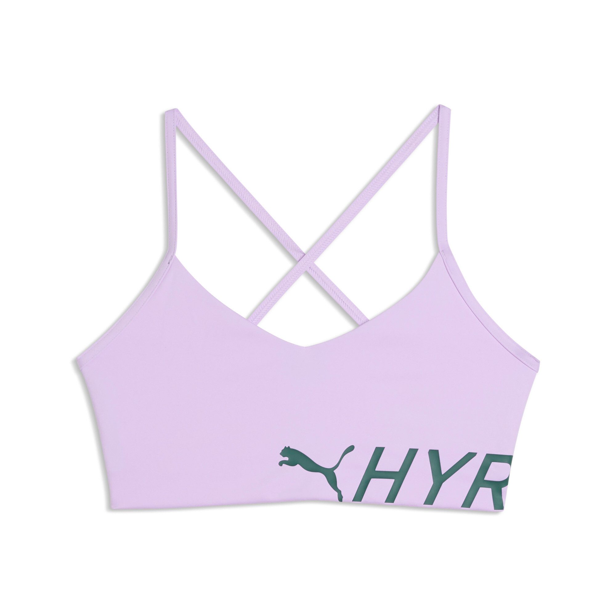 PUMA Sport-BH W X HYROX STRAPPY PWRMODE BRA schmale Passform, für Fitness-Training, sportlicher Stil
