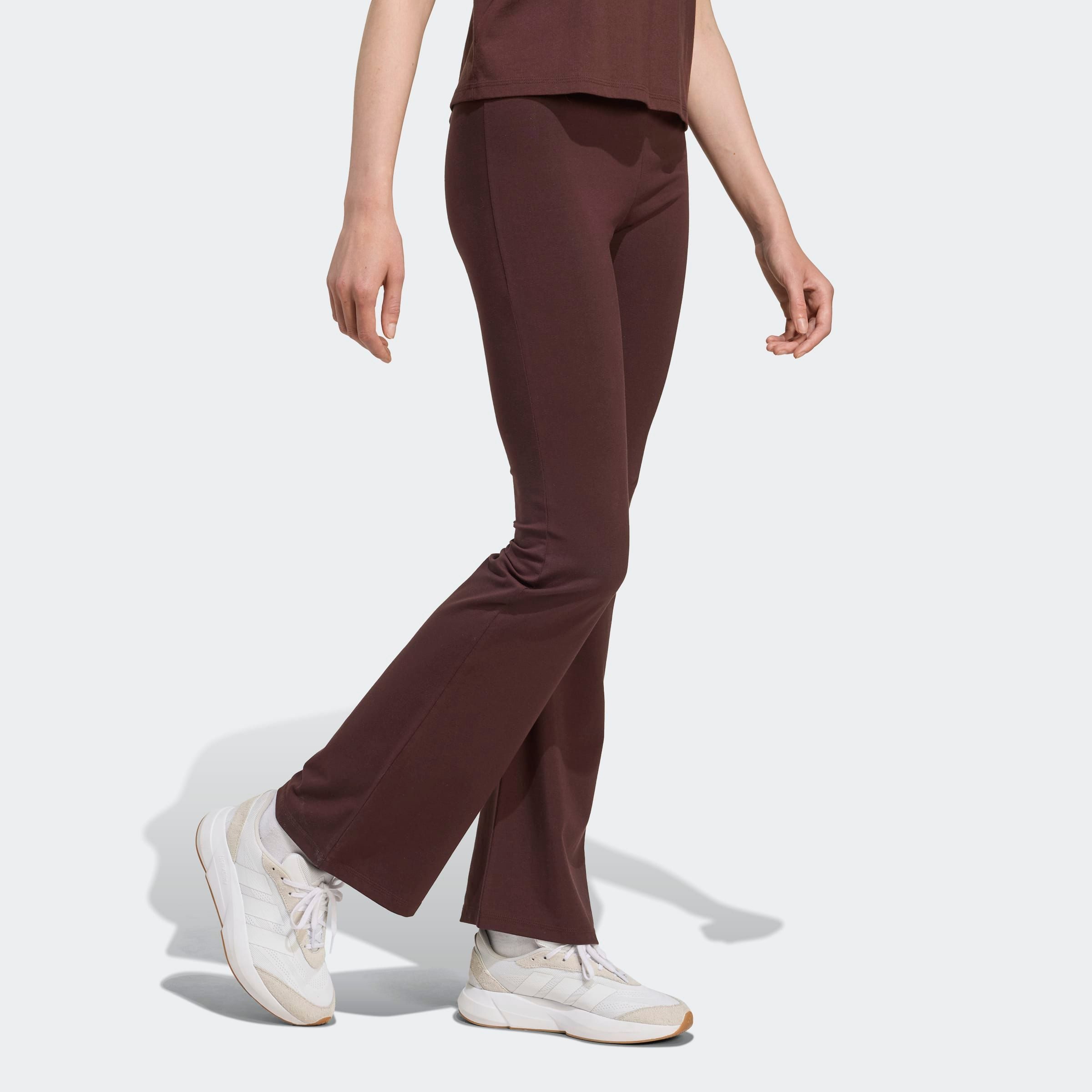 adidas Sportswear Leggings W SL SJ FLARLEG (1-tlg) Hoher Bund, ausgestellte günstig online kaufen