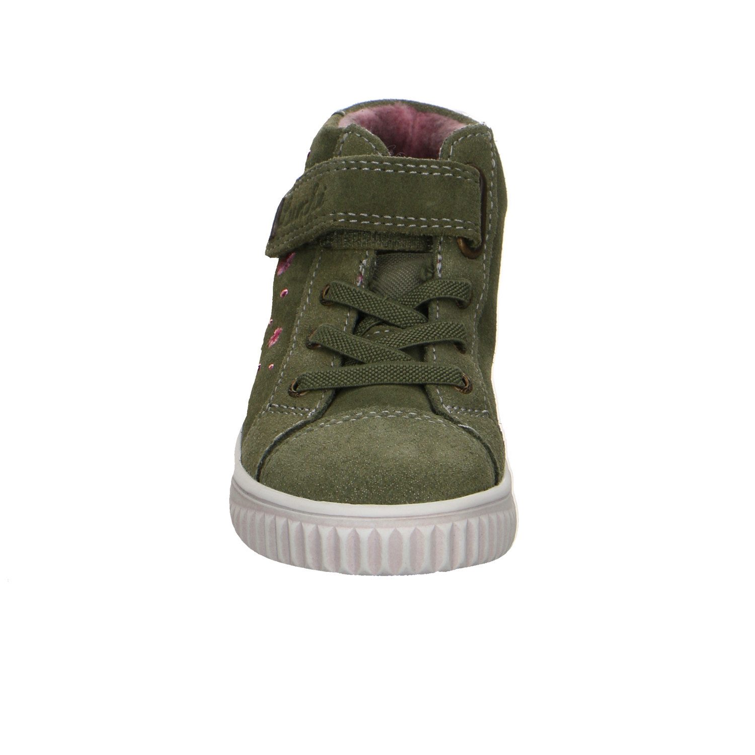 Lurchi Lurchi Velour Klettstiefel Winter Mädchen grün Winterstiefelette