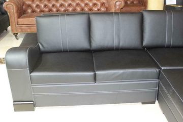 JVmoebel Ecksofa Designer Couch L Form Polster Couchen Neu Leder Sofort, Made in Europe