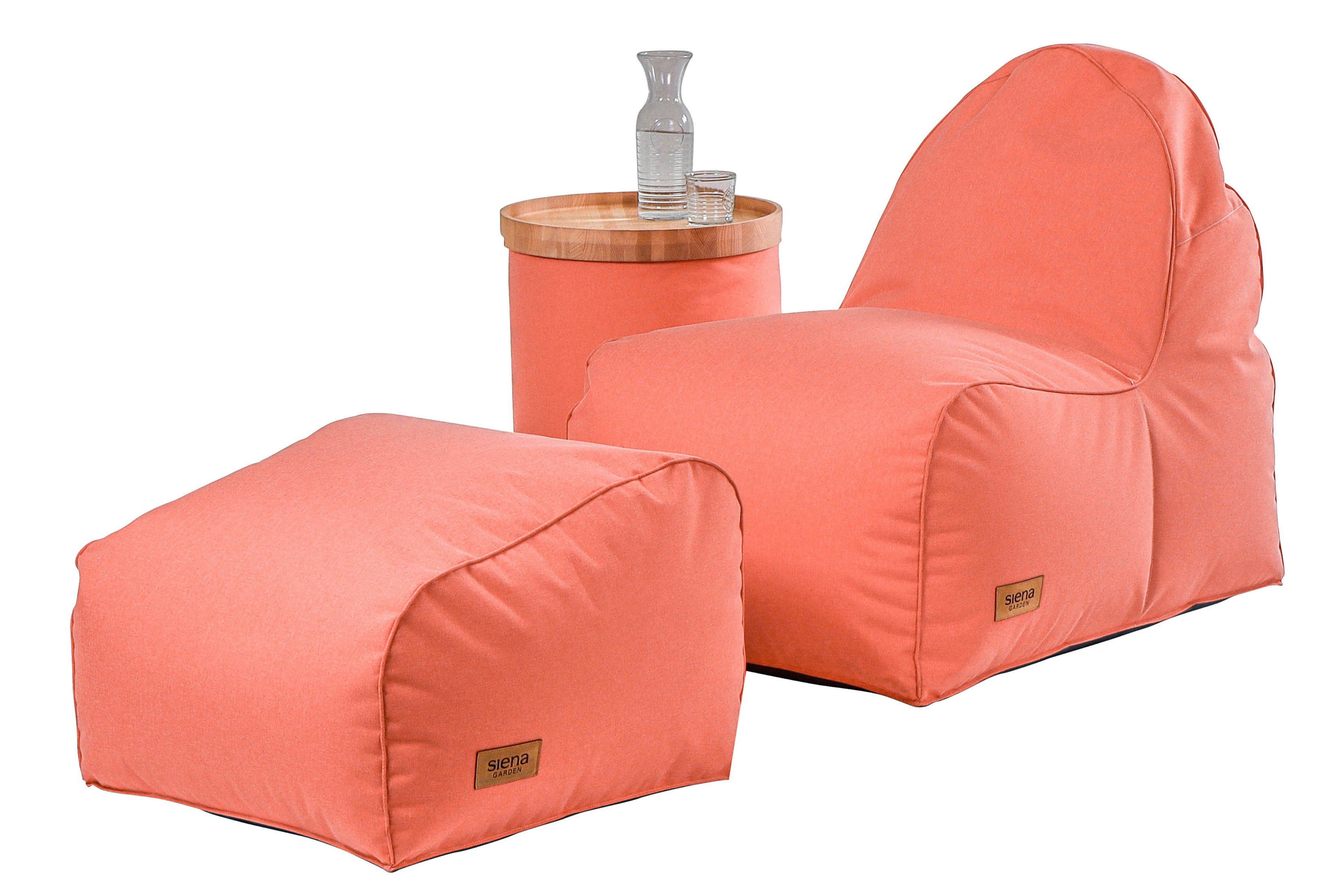 Siena Garden Sitzsack FLOW.U freshberry Outdoor, Farben Indoor Feet, in & verschiedenen erhältlich