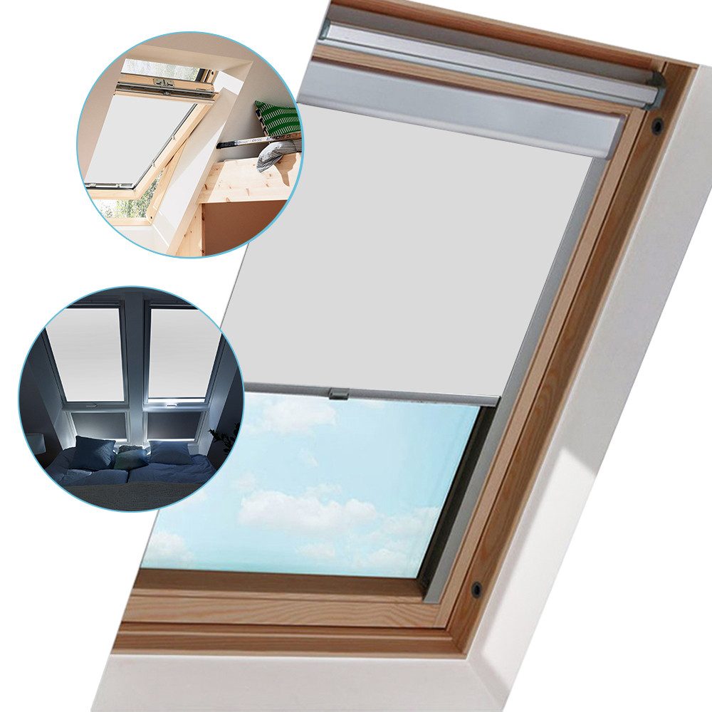Dachfensterrollo Verdunkelungsrollo Dachfensterrollo Thermo-Rollo für GGL G günstig online kaufen
