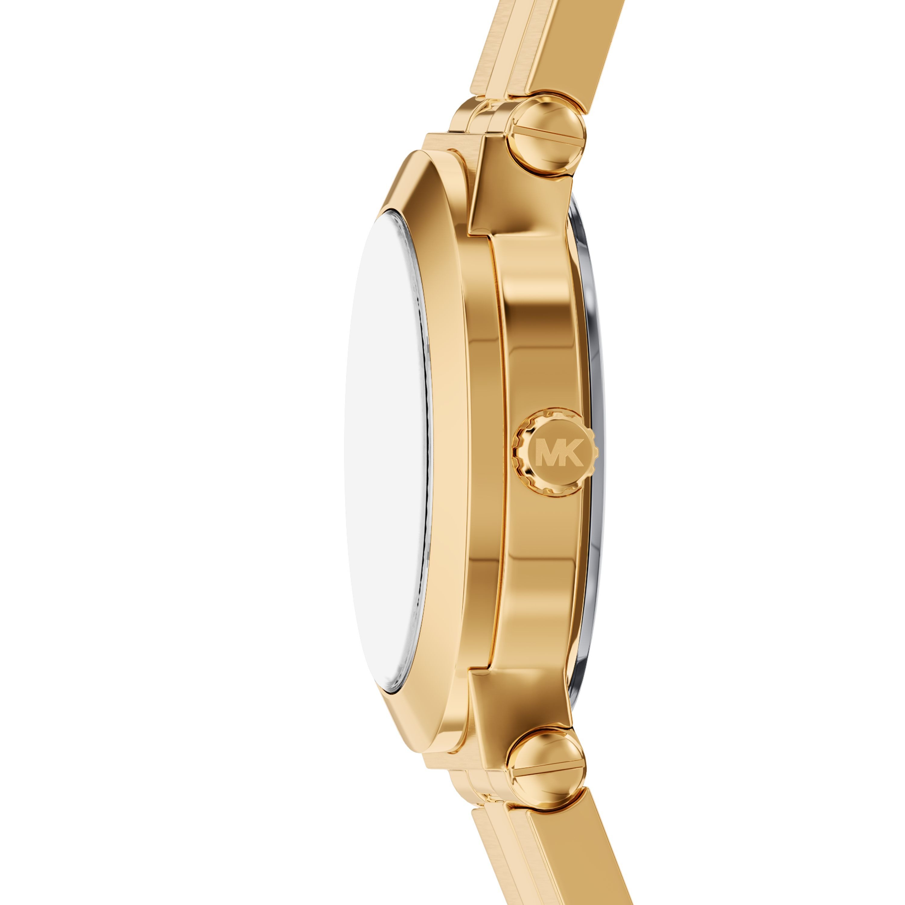 MICHAEL KORS Quarzuhr BILLIE MK7567, Armbanduhr, Damenuhr, Edelstahlarmband, analog, Glassteine