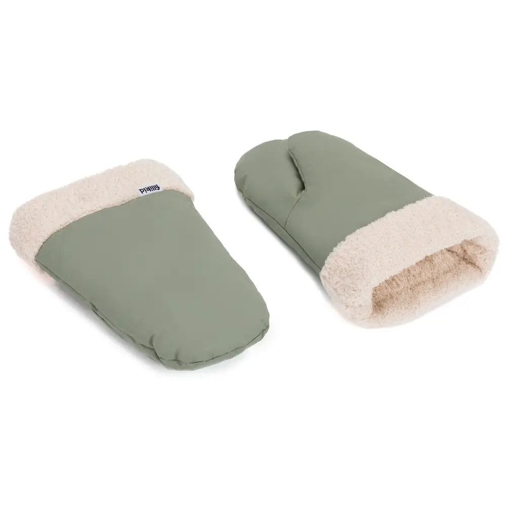 Fillikid Kinderwagenkette Handwärmer Nuuk Teddy salbei