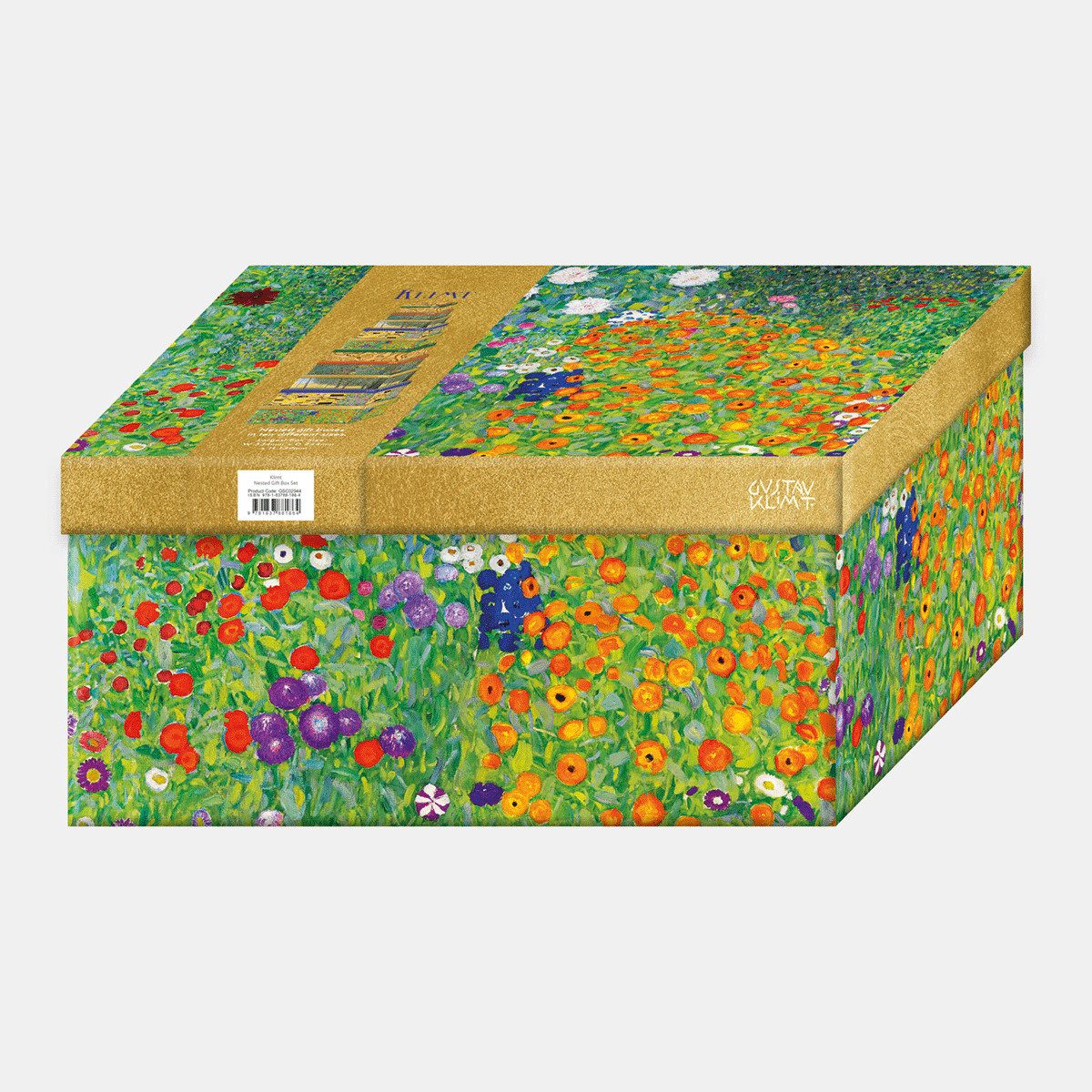 Geschenkbox Geschenkboxen Gustav Klimt, 10er-Set.