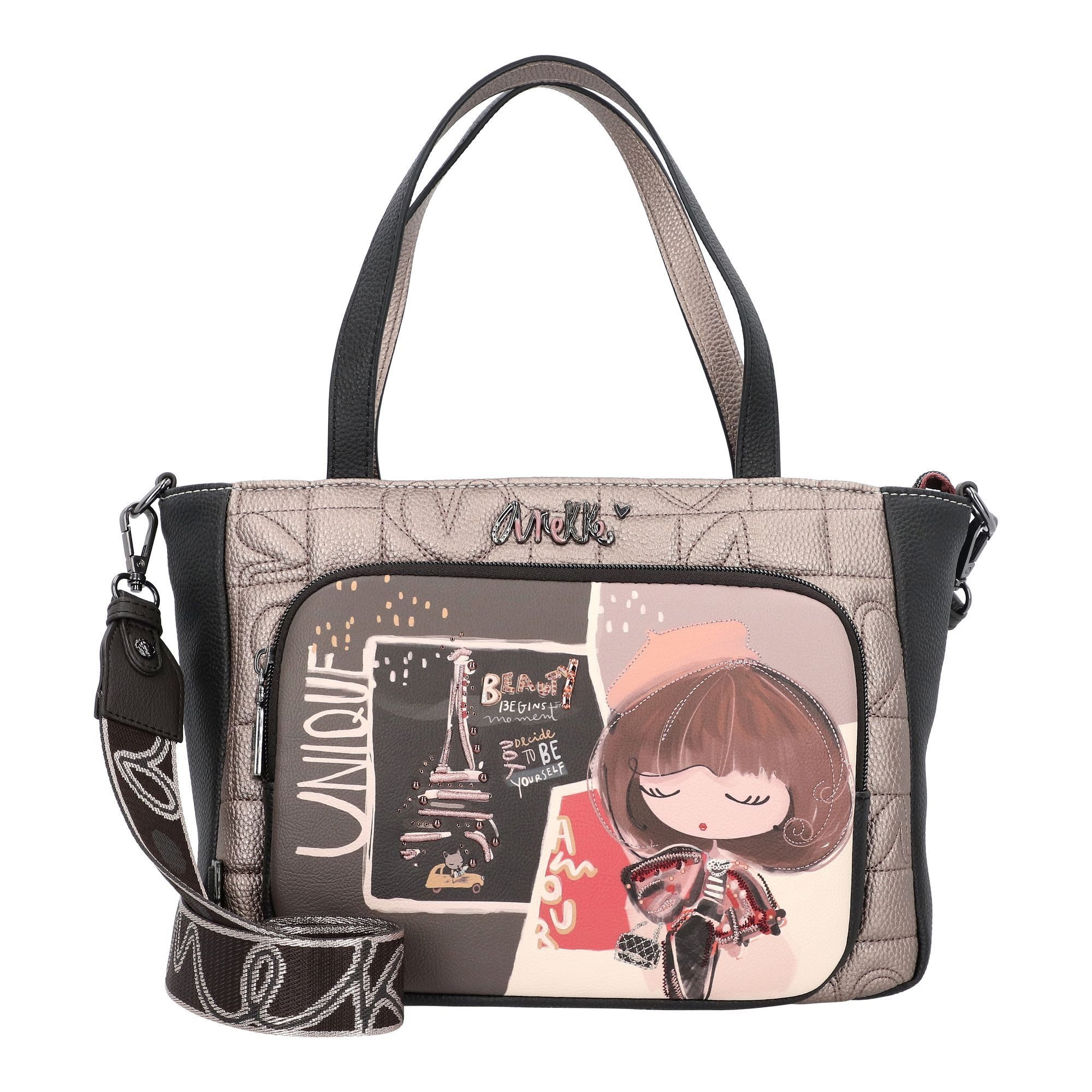 Anekke Schultertasche Mademoiselle, Polyurethan