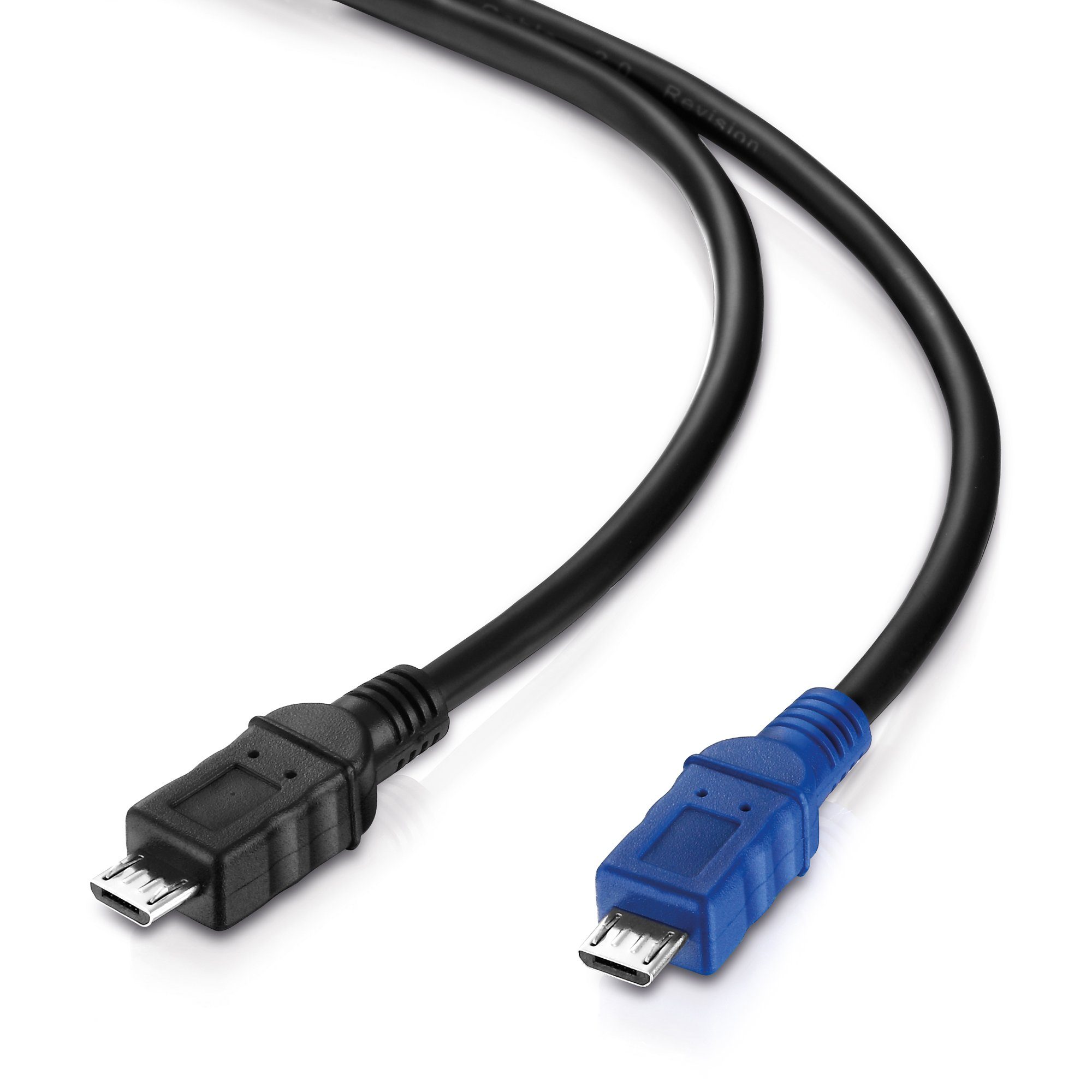 conecto 50 cm OTG-Ladekabel Micro-USB-Stecker / Micro-USB-Stecker für E-Bike-C USB-Kabel