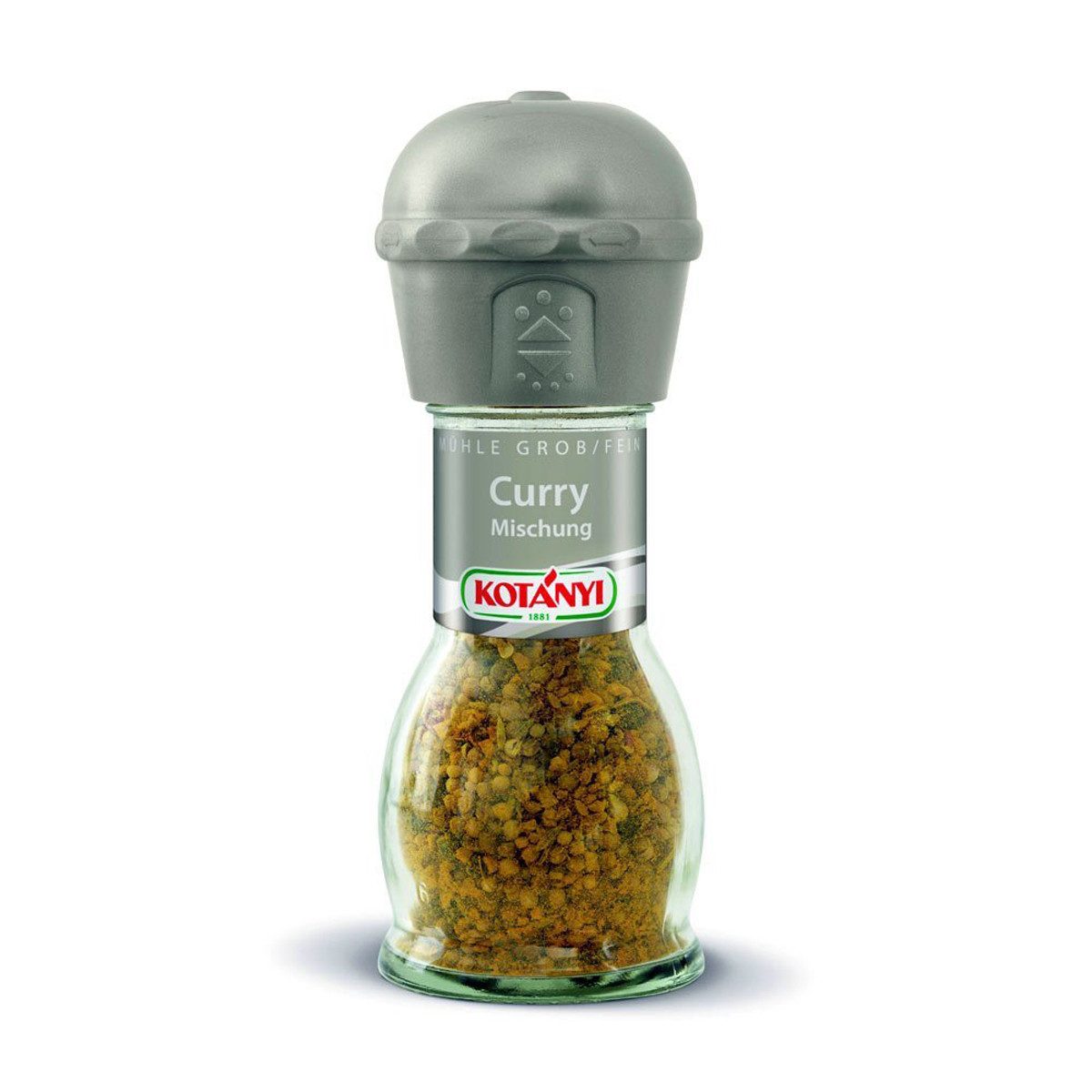 KOTANYI Gewürz, Kotanyi Curry Mühle raffiniert pikant würzige Gewürzmischung 45g