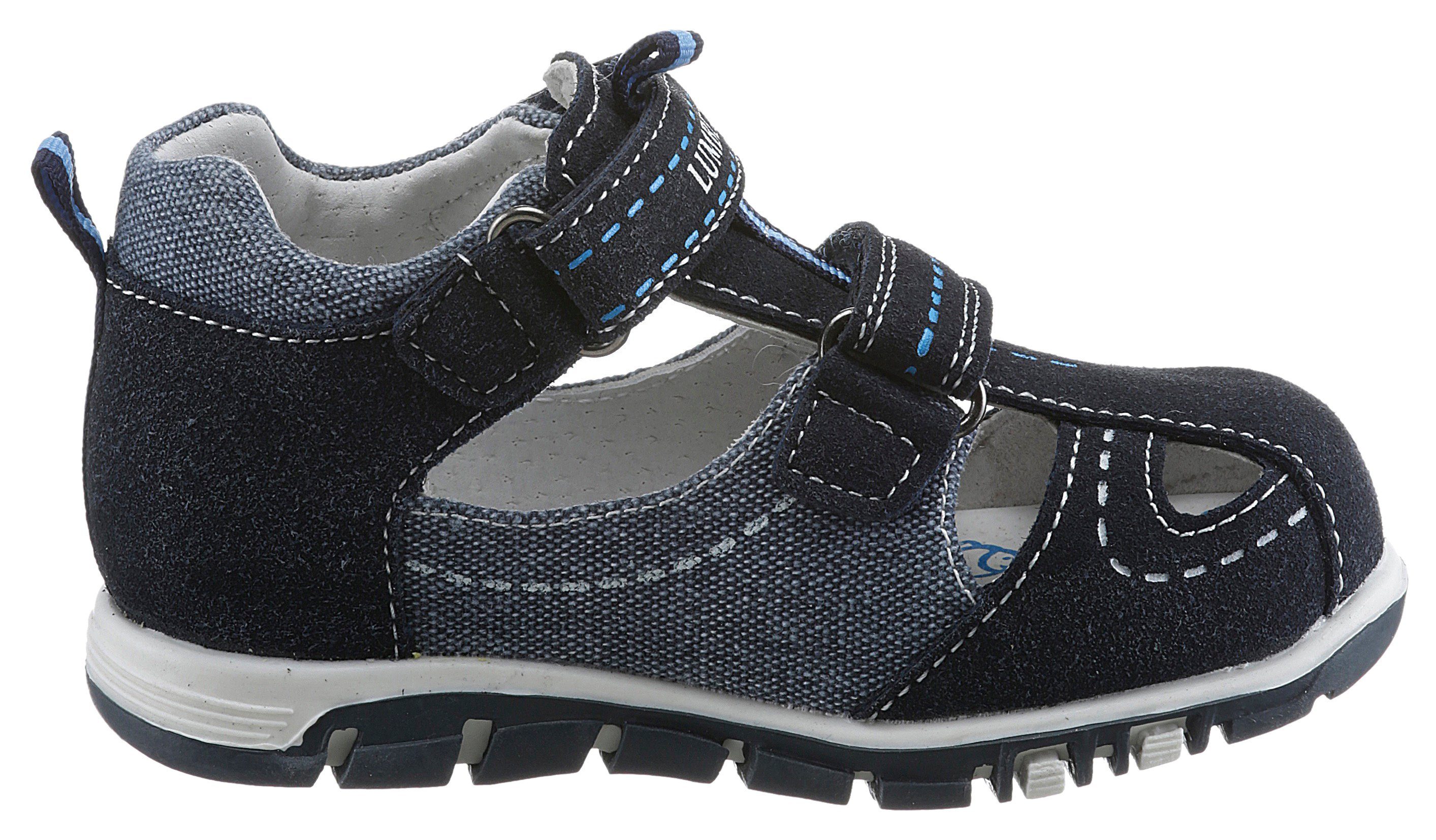 navy-blau mit Lauflernschuh weicher Lederinnensohle LUMBERJACK