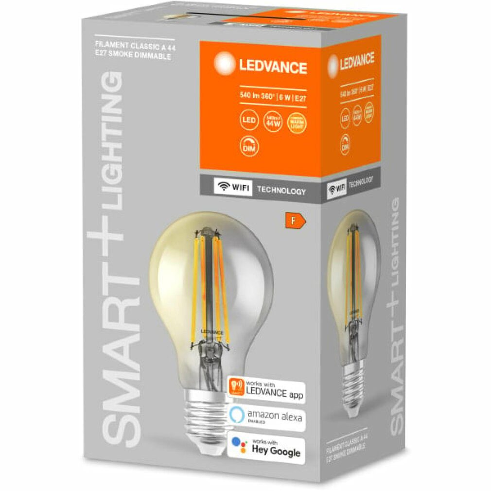 Ledvance LED-Leuchtmittel - SMART+ Standard 44W Glühfaden E27 WiFi